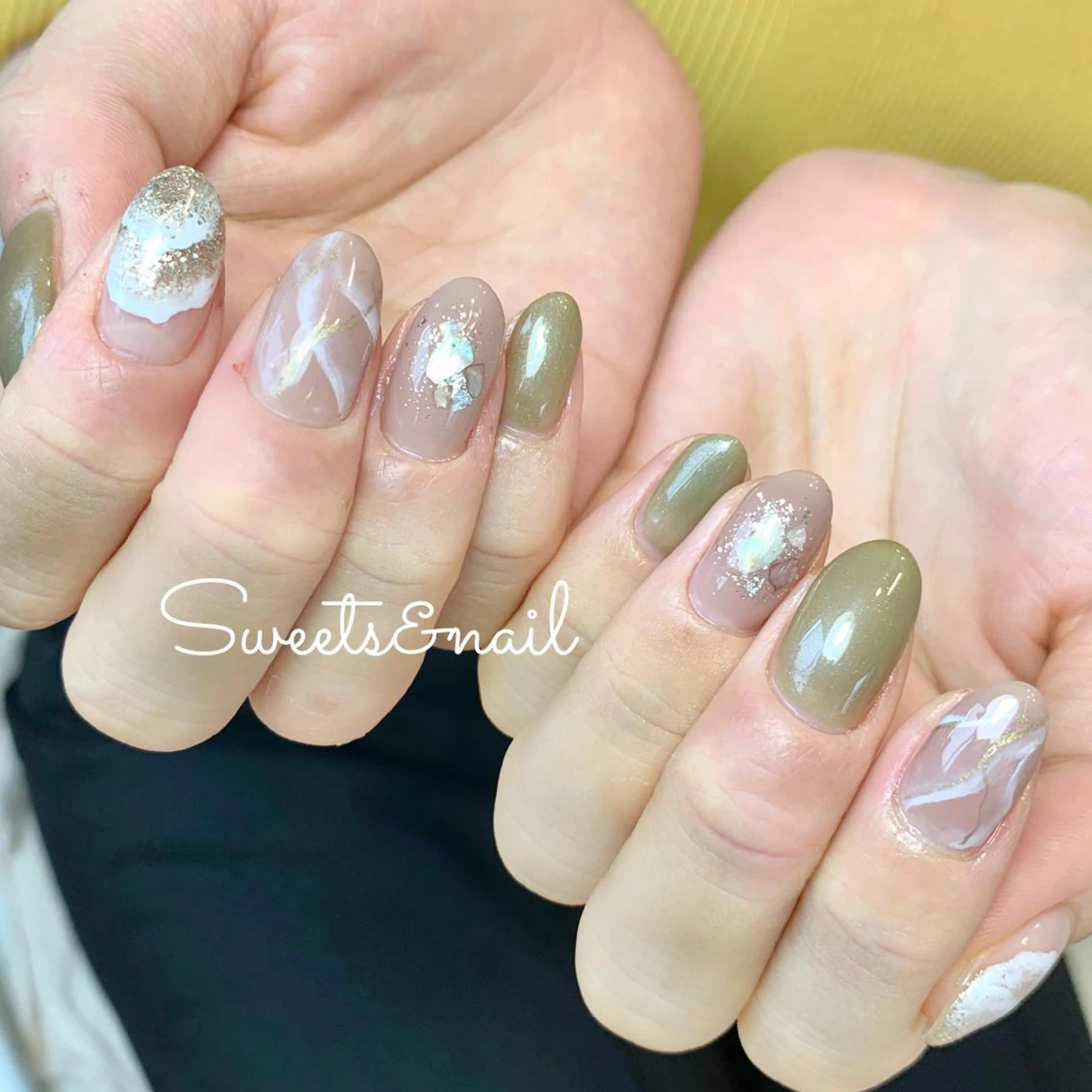 ネイル 持ち込み Sweets& nail みなこのネイルデザイン