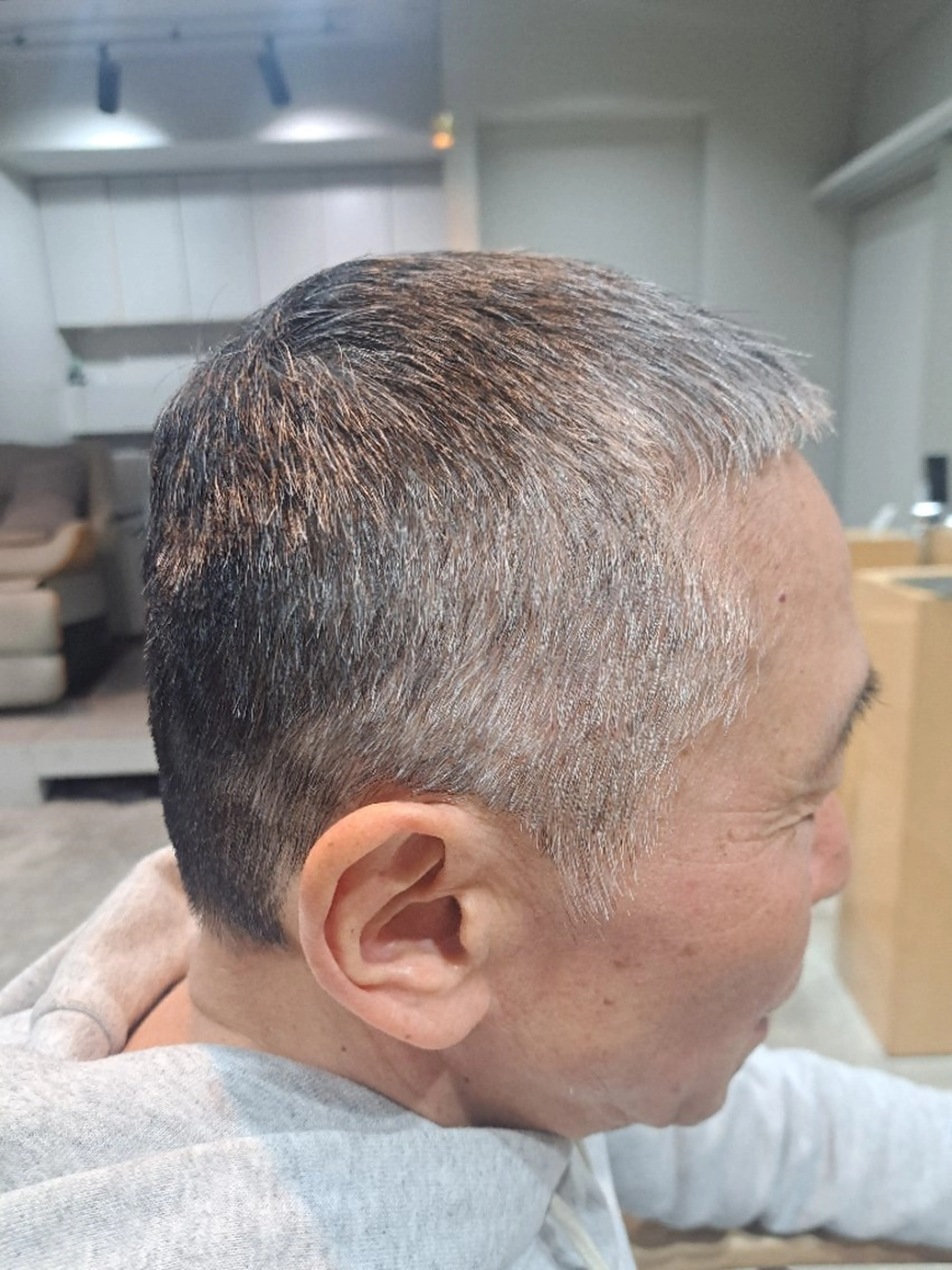 メンズ クボ タのヘアスタイル
