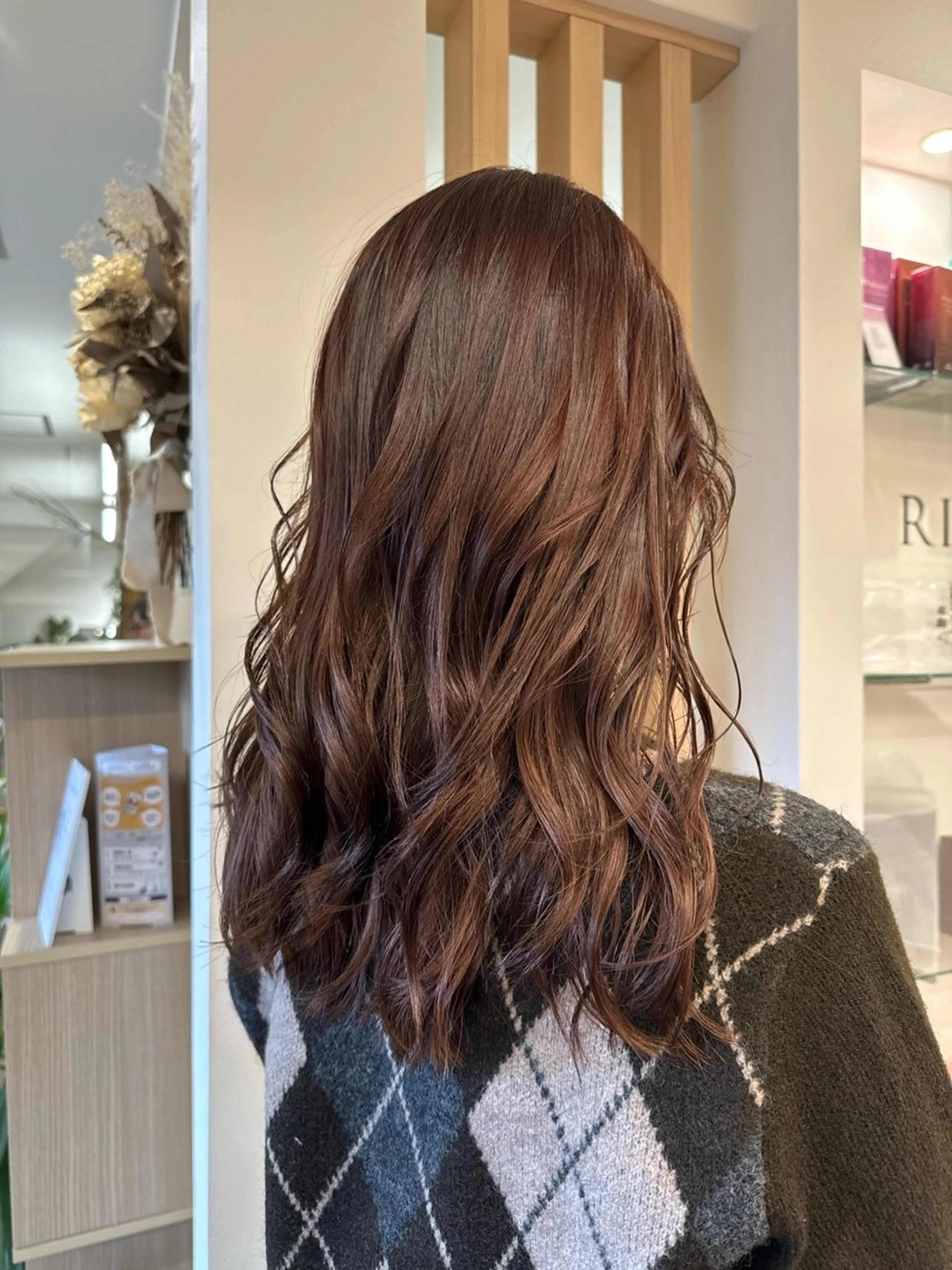 セミロング カラー 🎀Natsumi /暖色カラー🎀のヘアスタイル