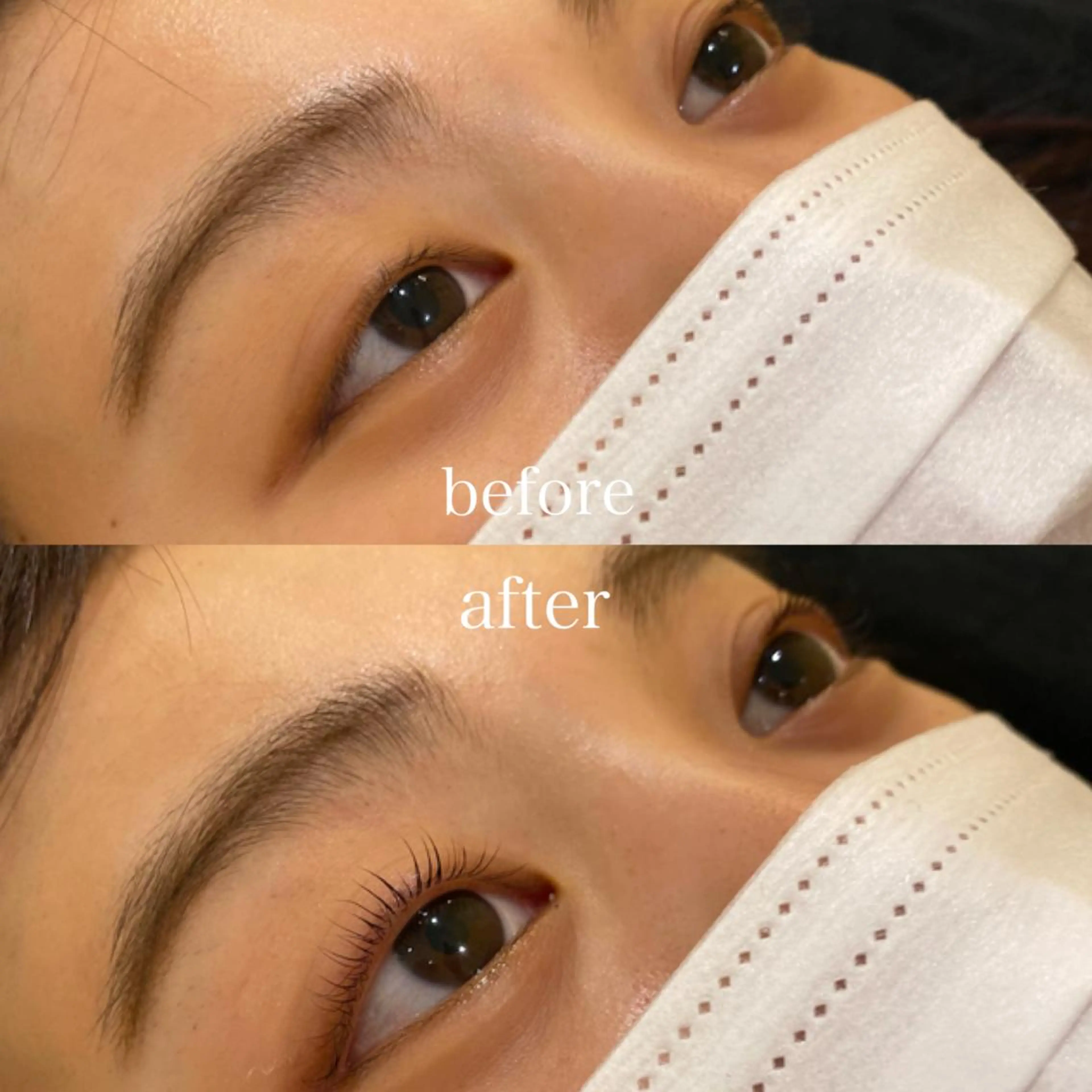 マツエク・マツパ 一重×まつ毛パーマ PLATINUM   DOLL【プラチナムドール】所属・ひろこ eyelist🎀のマツエク・マツパデザイン