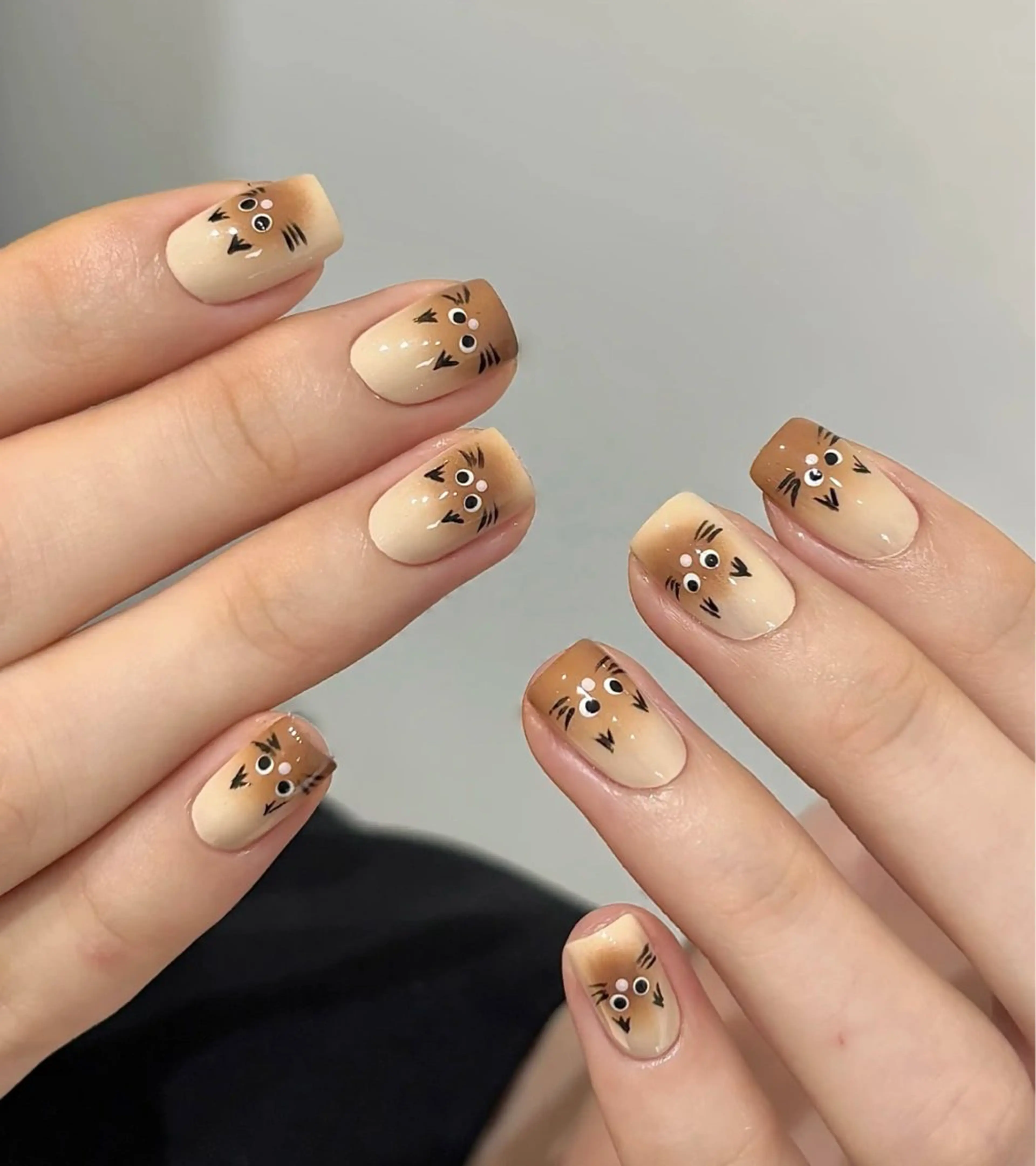 ネイル アートネイル オーロラネイル チークネイル フレンチネイル ガラスフレンチ 🎀🎀YooLi Nail Salonのネイルデザイン