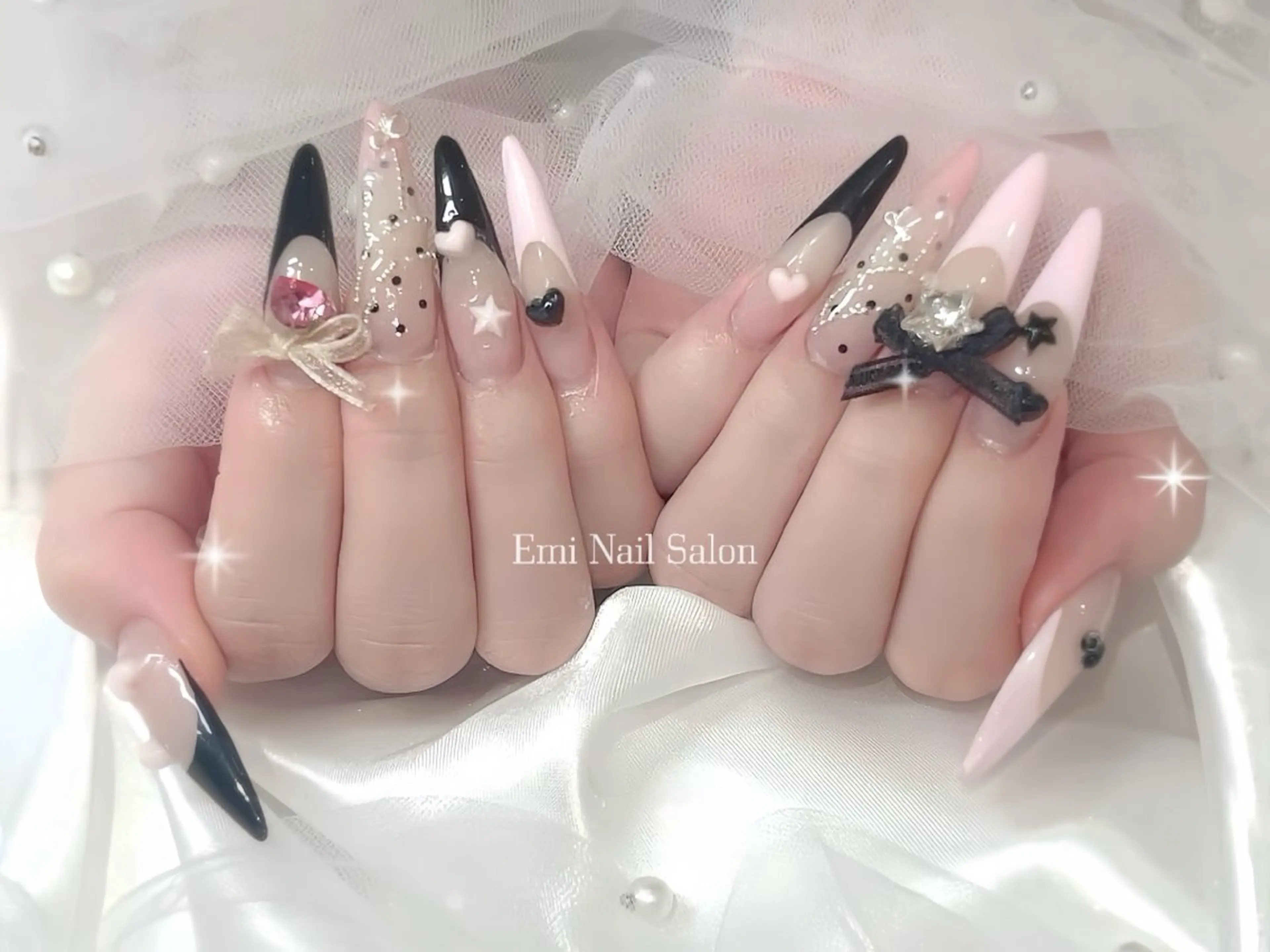 ネイル アートネイル ジェルネイル ネイルチップ Rin Nail 新大久保店のネイルデザイン