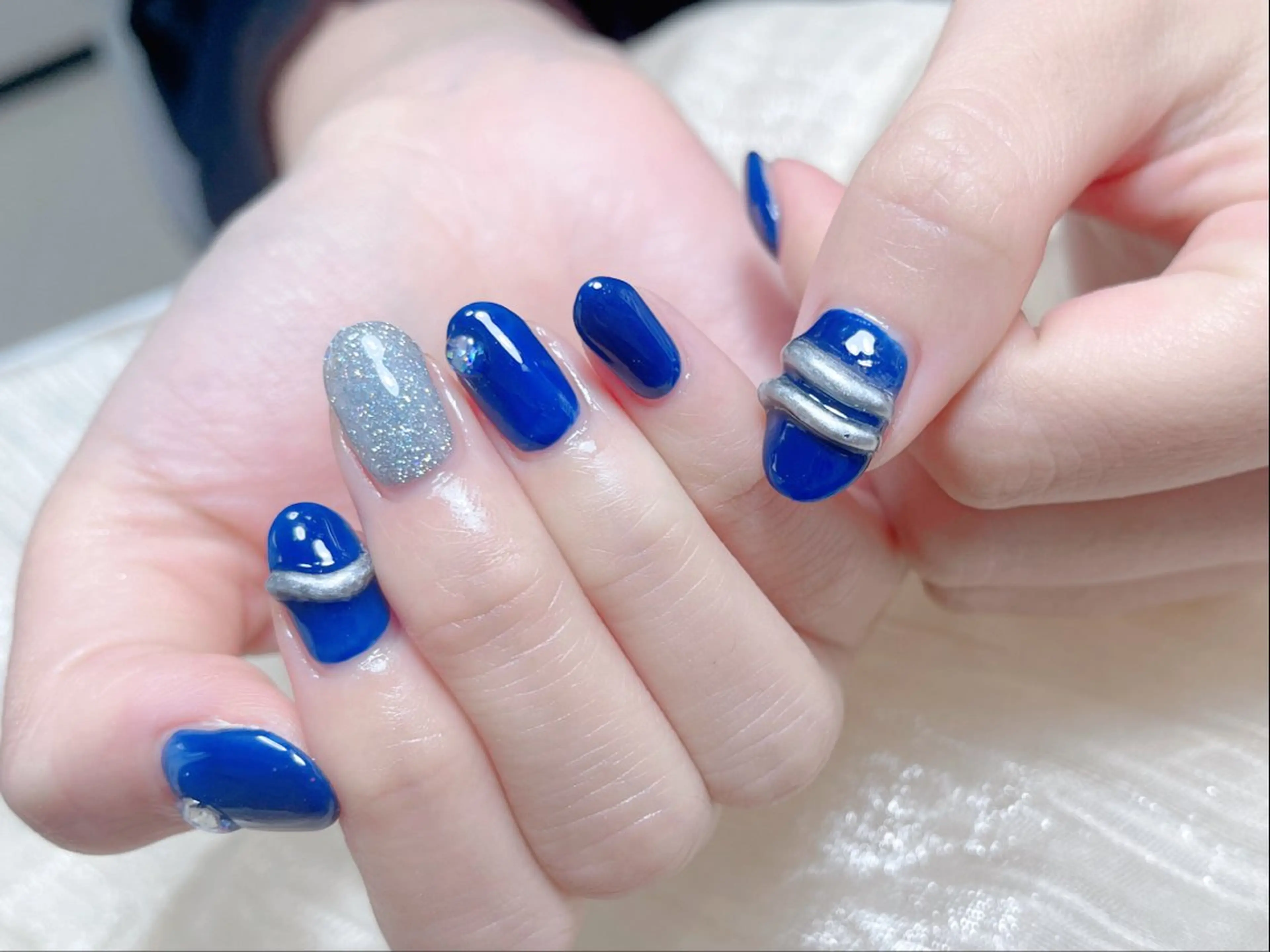 ネイル ハンドネイル 🎀ネイルサロン エクラYUI🎀のネイルデザイン