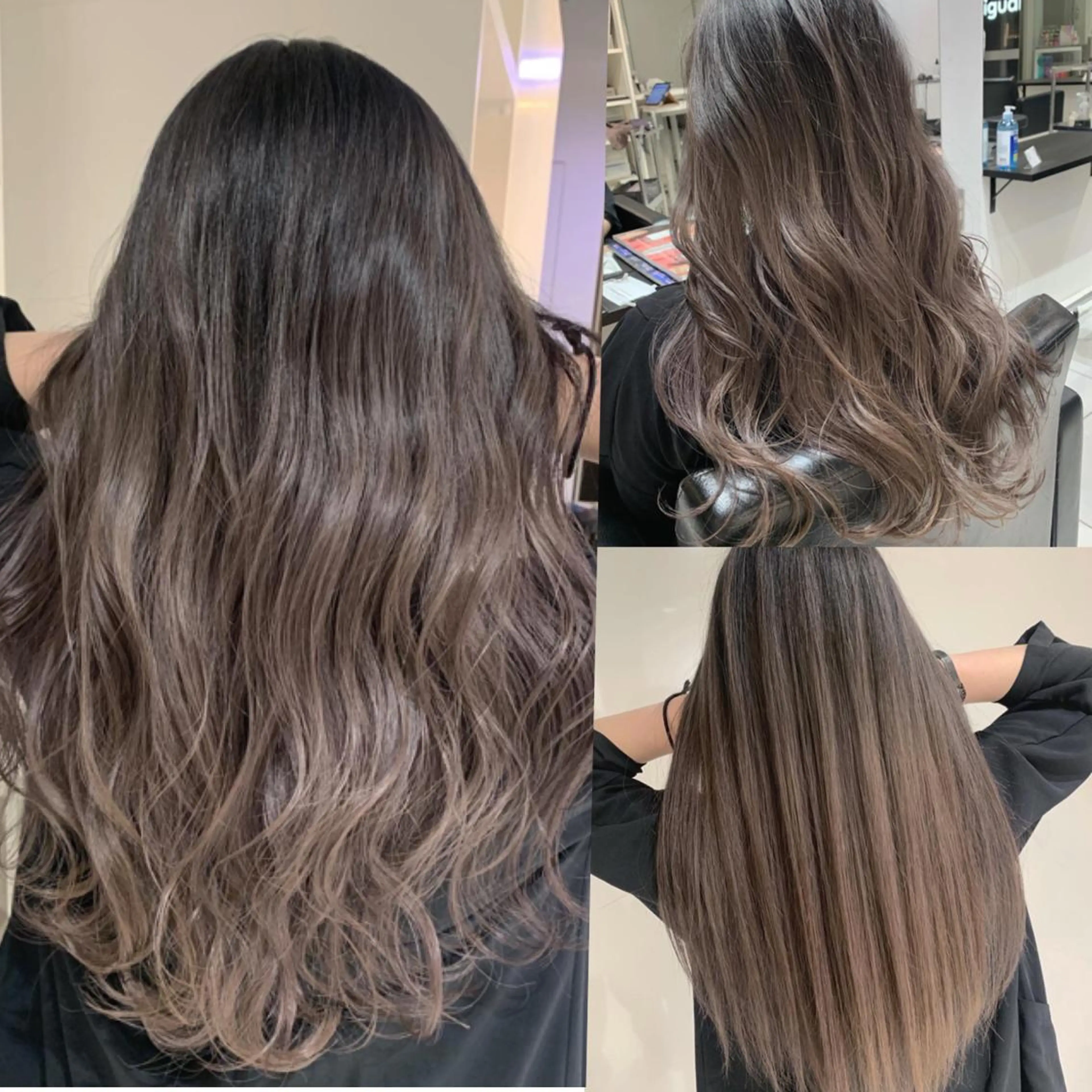 ロング レイヤーカット 阿部 圭悟のヘアスタイル
