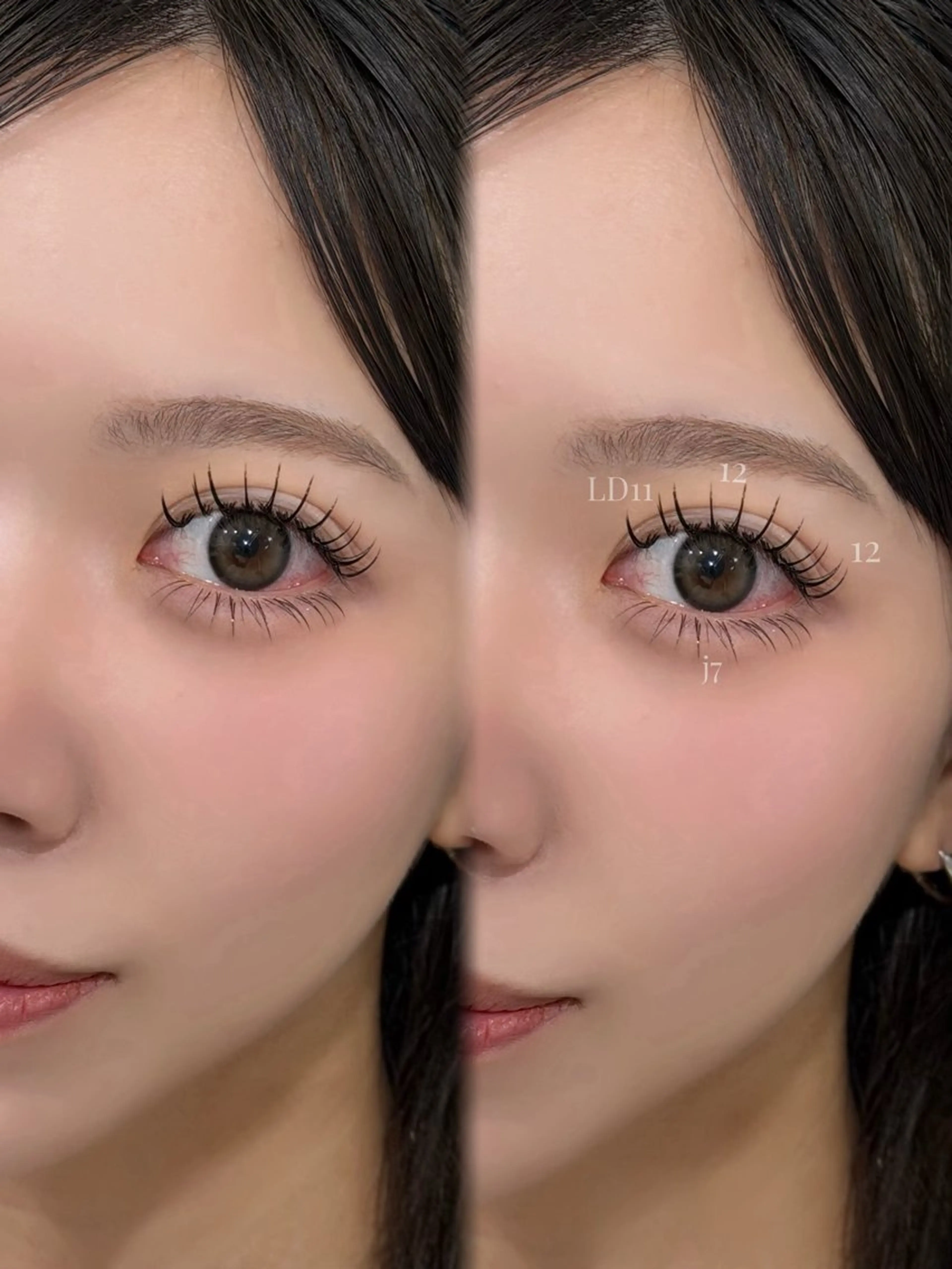 マツエク・マツパ バインドロック マツエク “ C ” kana🩰‎🤍の眉毛・アイブロウイメージ