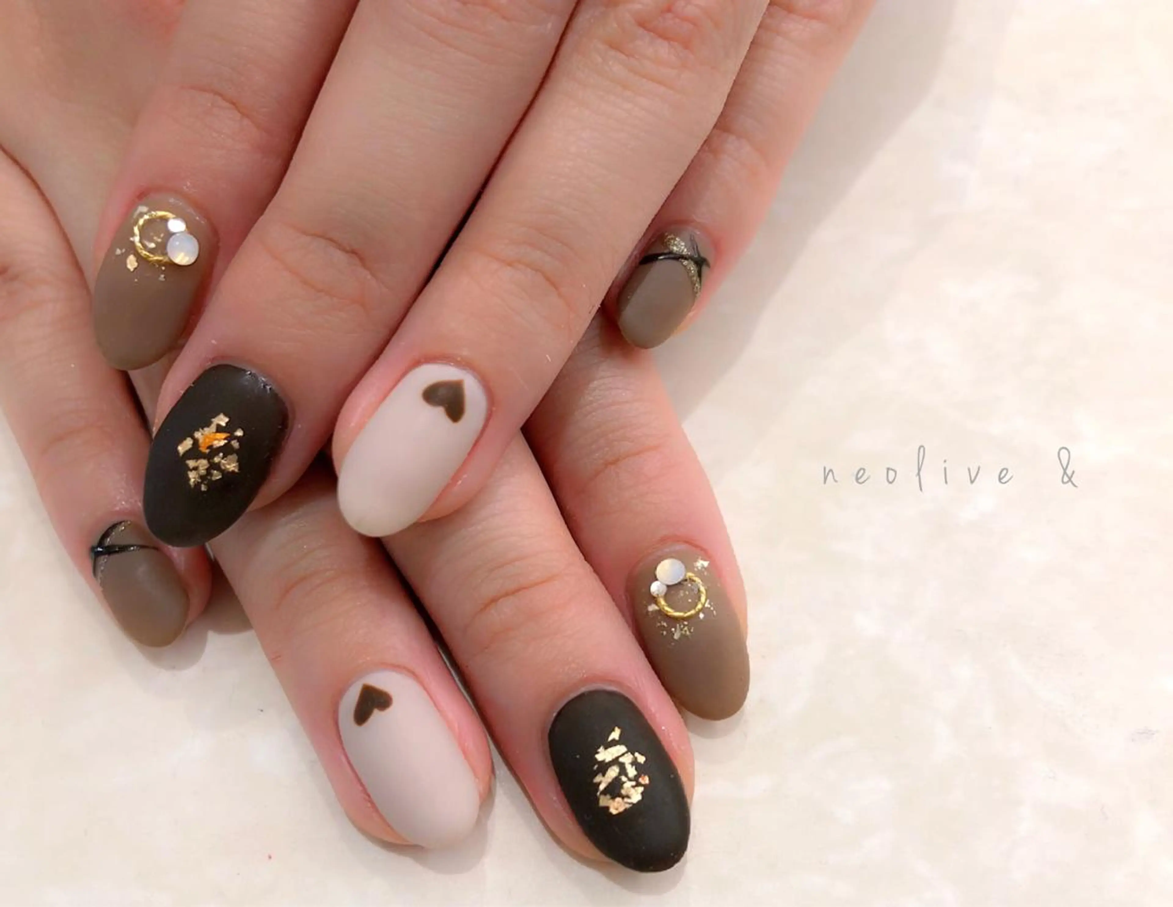 ネイル マツエク・マツパ アートネイル Yuriko Omi パラジェル/渋谷のネイルデザイン