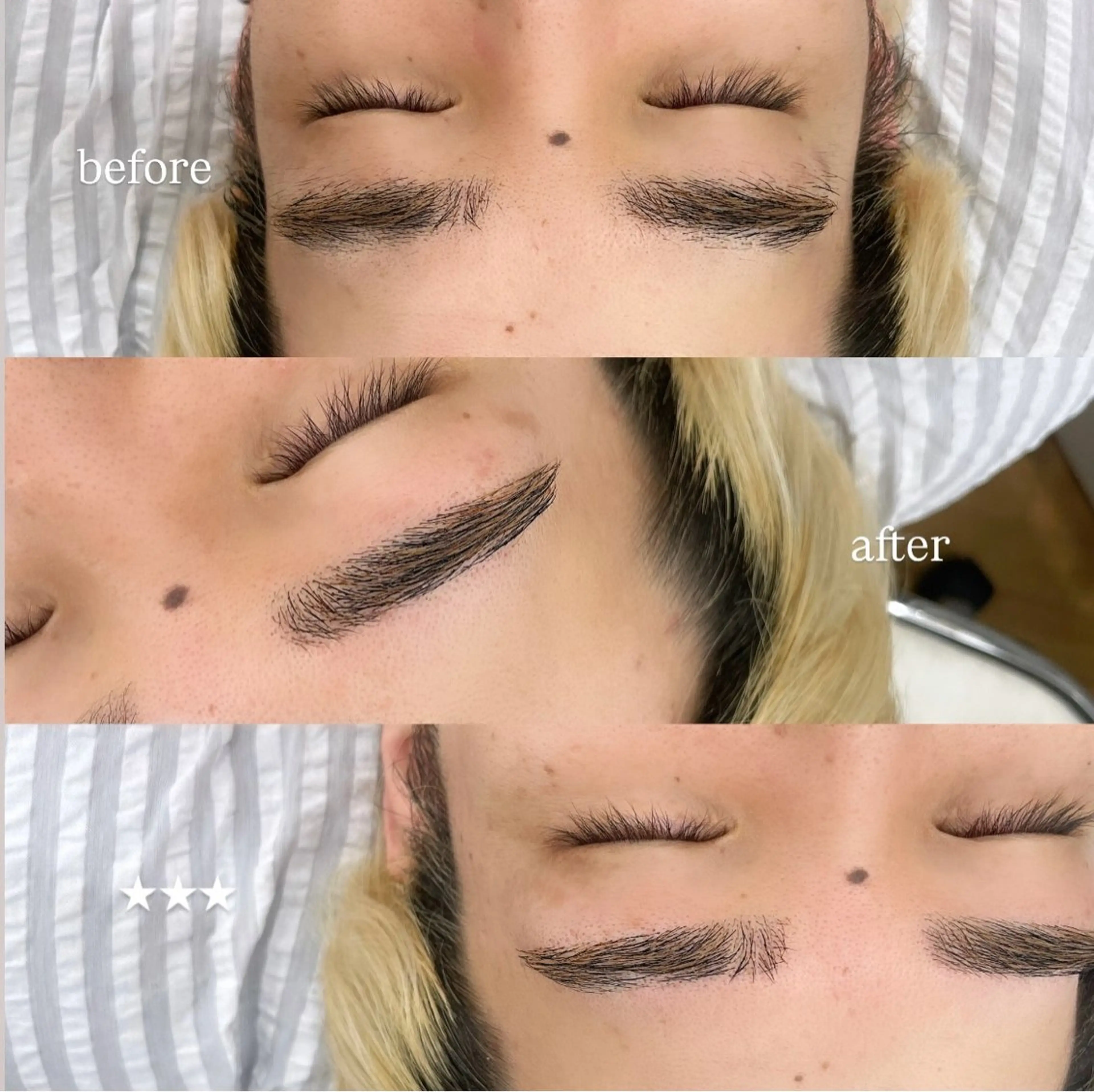 アイブロウ メンズアイブロウ 眉毛ワックス脱毛 YOSHIDA SAKIのマツエク・マツパデザイン