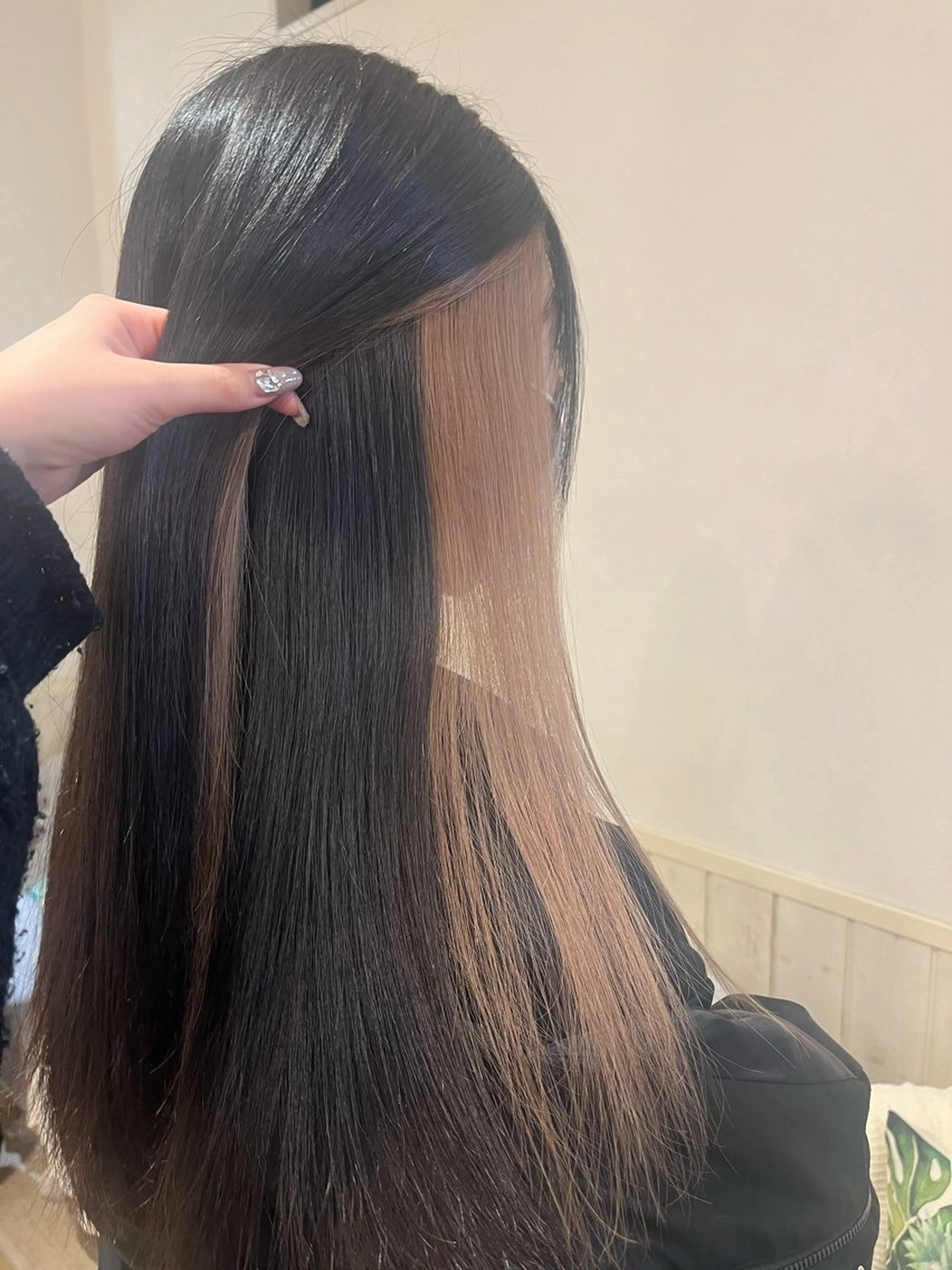 ロング 菊池 純香のヘアスタイル