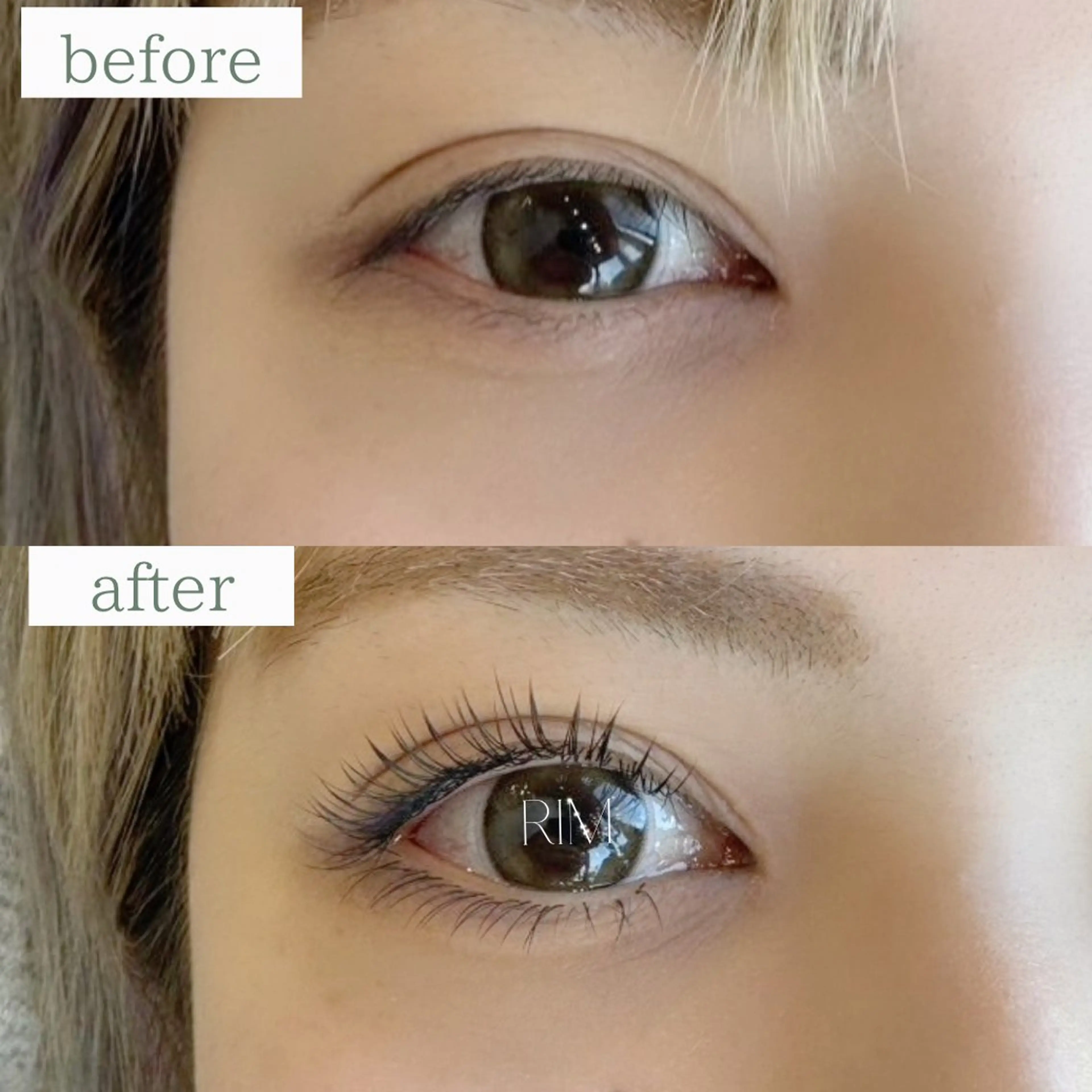 マツエク・マツパ 下まつげエクステ RIM 🕊️ 恵比寿のマツエク・マツパデザイン