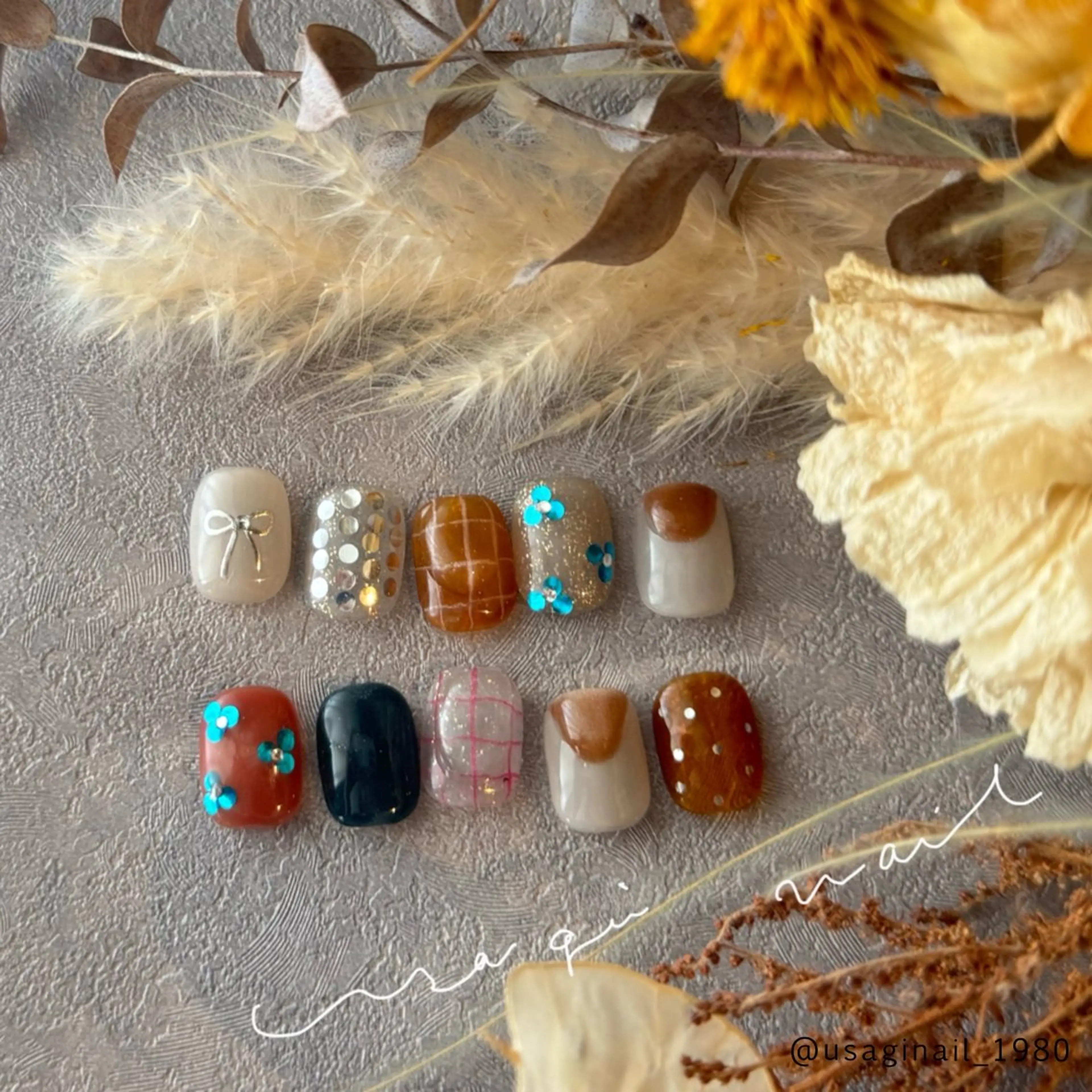 ネイル ハンドネイル usagi nailのネイルデザイン