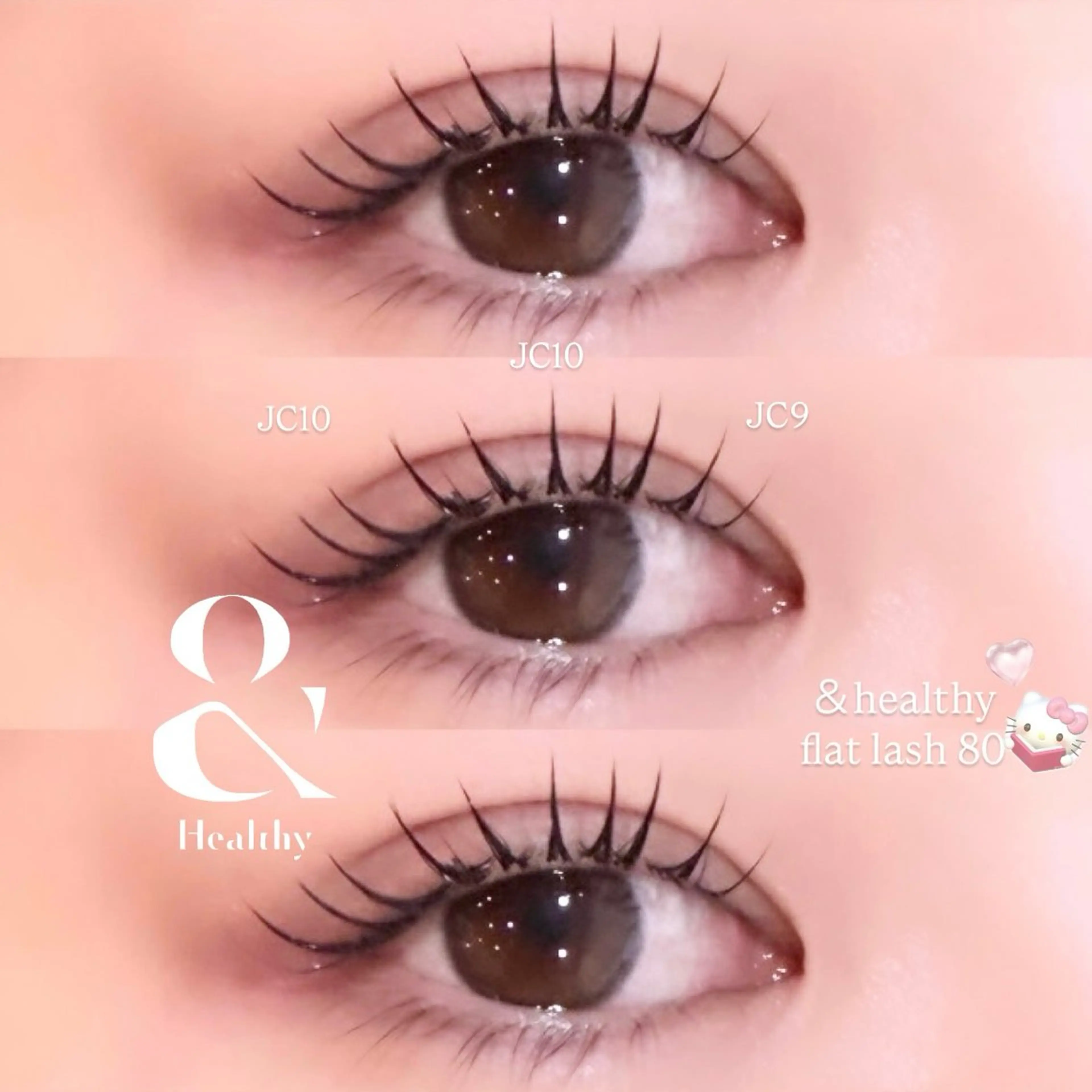 マツエク・マツパ フラットラッシュ マツエク 千島 里歩のマツエク・マツパデザイン