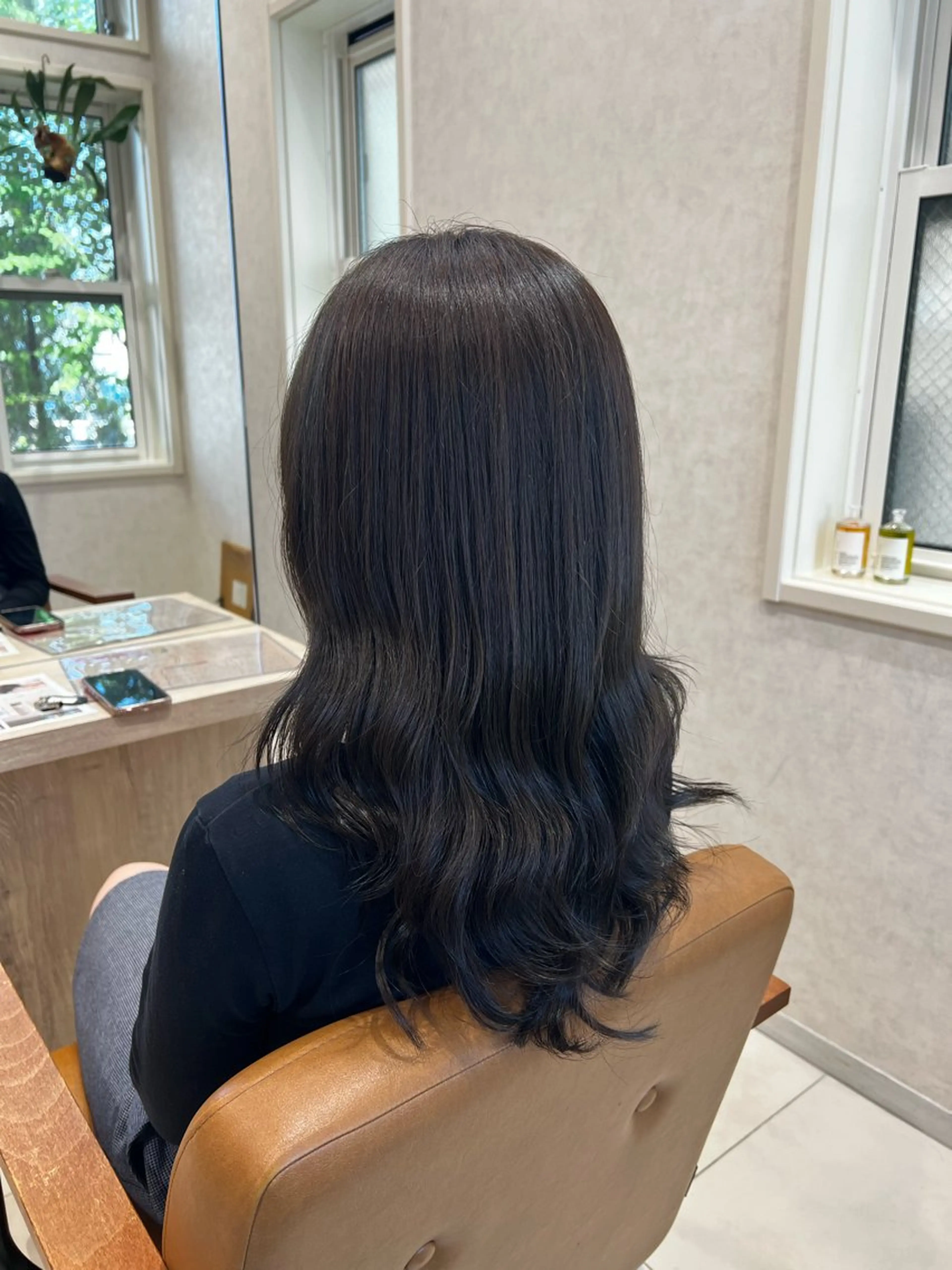 ミディアム メンズ特化フェザー パーマ🚗タケシのヘアスタイル