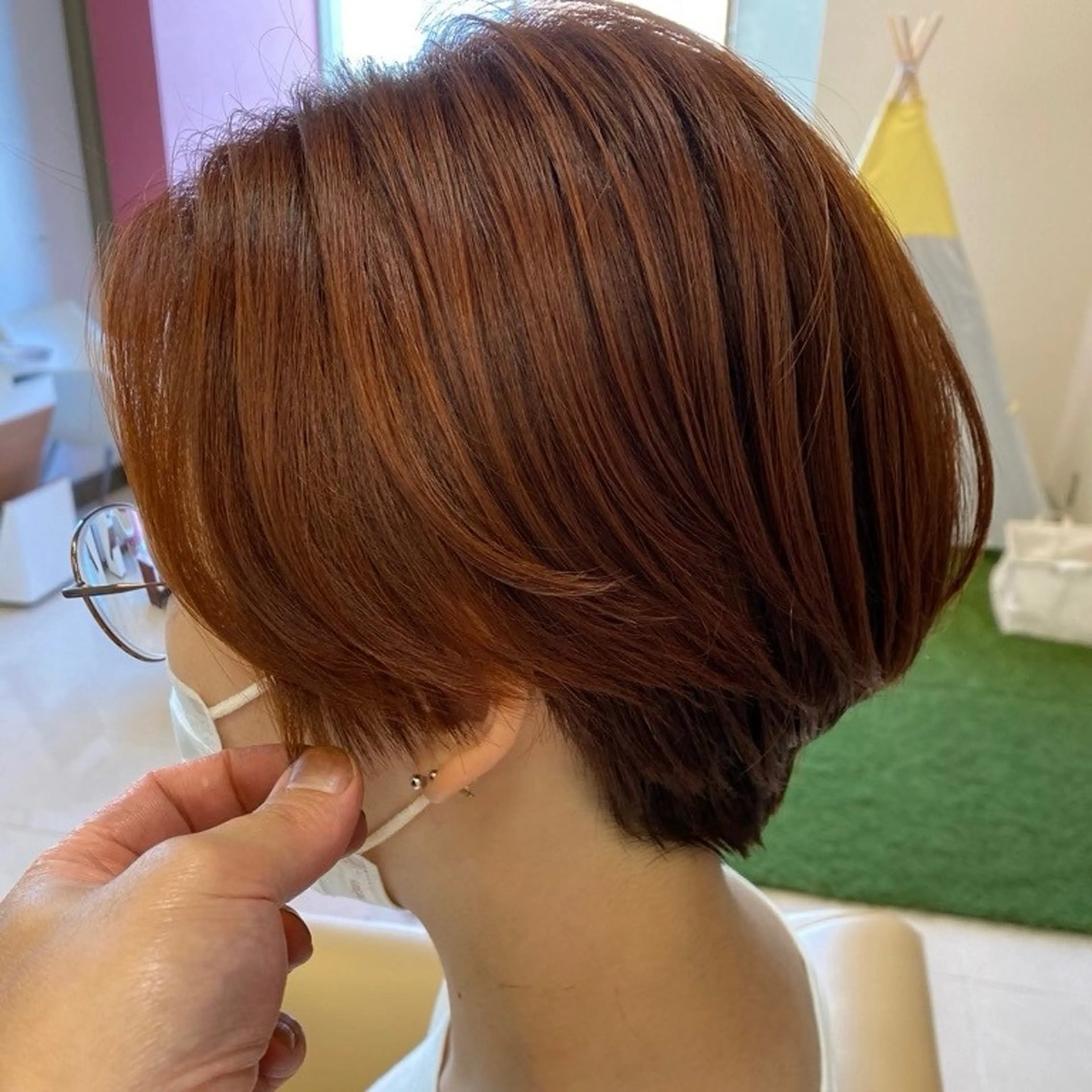 ショート カラー カット レイヤー/ショート /Yutaのヘアスタイル