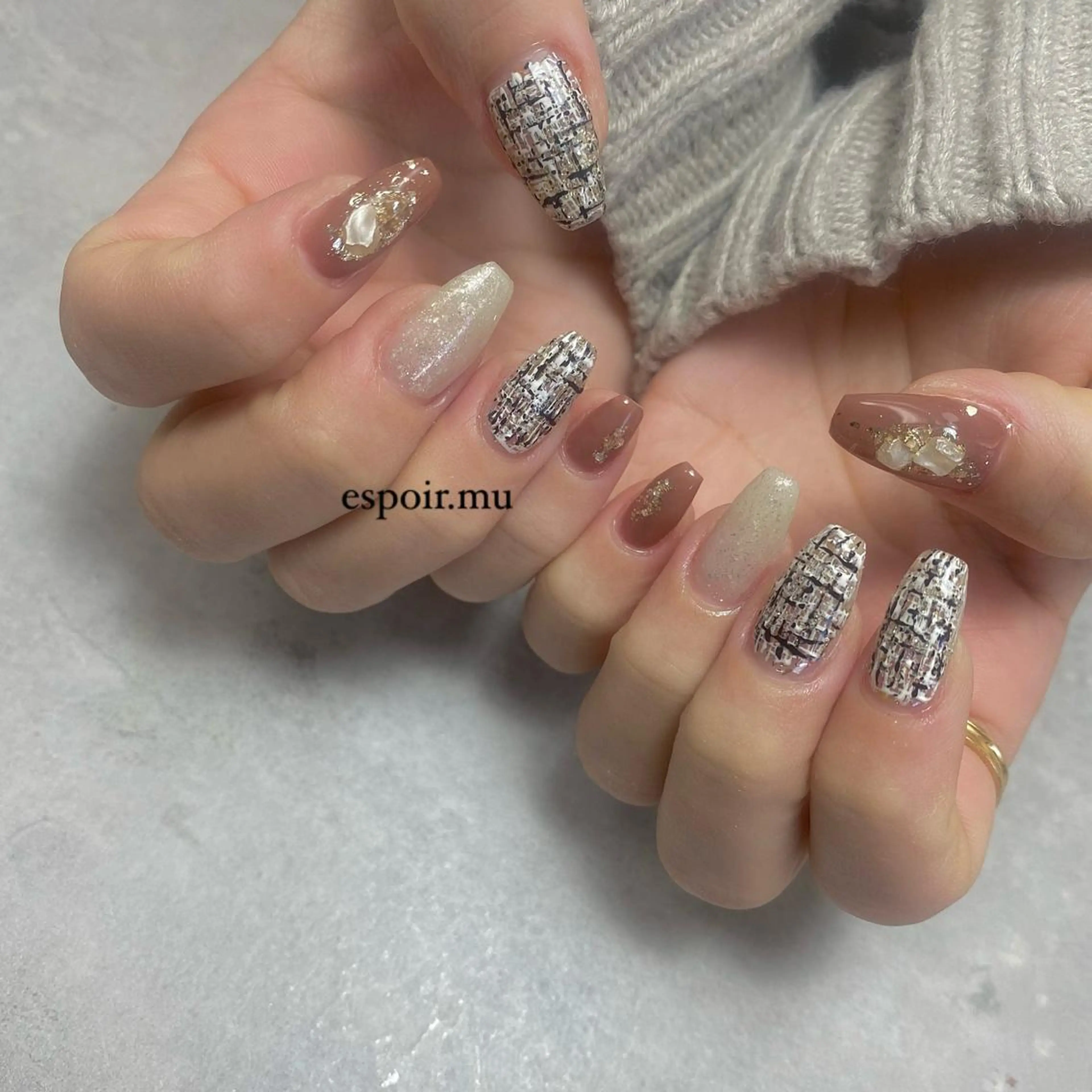 ネイル espoir. muのネイルデザイン