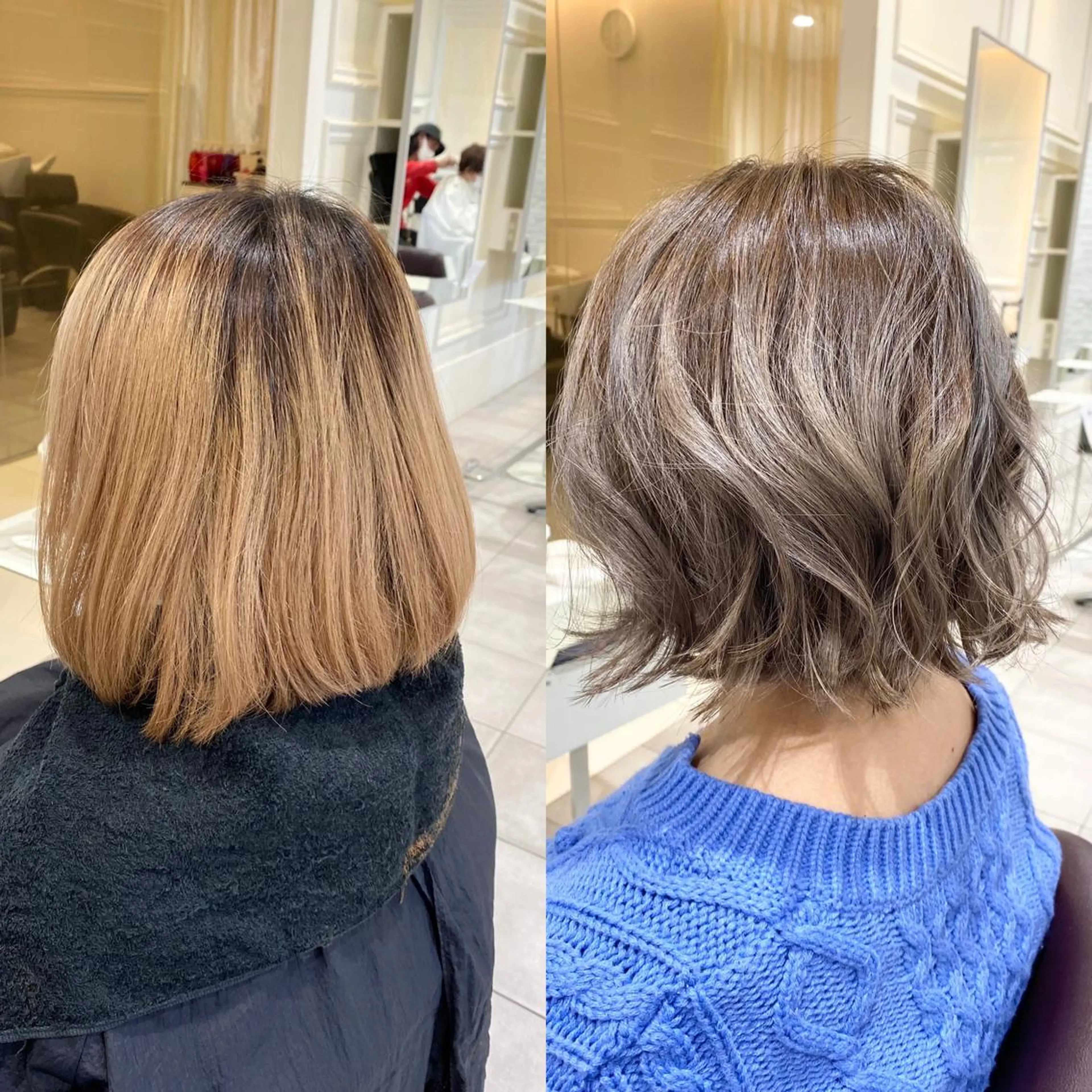 ショート カット ヘアカラー トリートメント 【暗め透明感カラー】 【インナー】小島良太のヘアスタイル