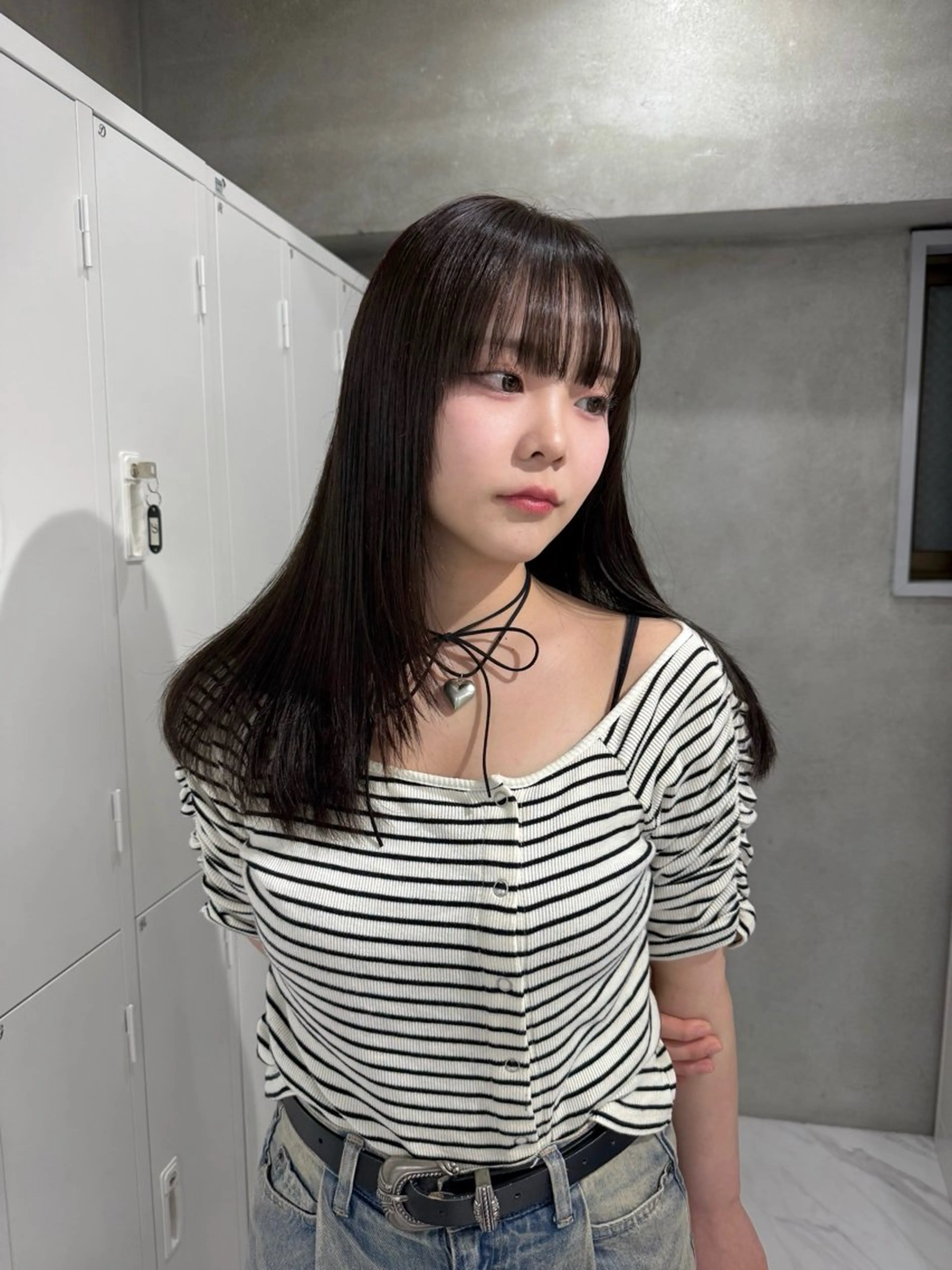 ヘアカラー sena⌇ベージュ⌇ ブリーチなしWカラーのヘアスタイル