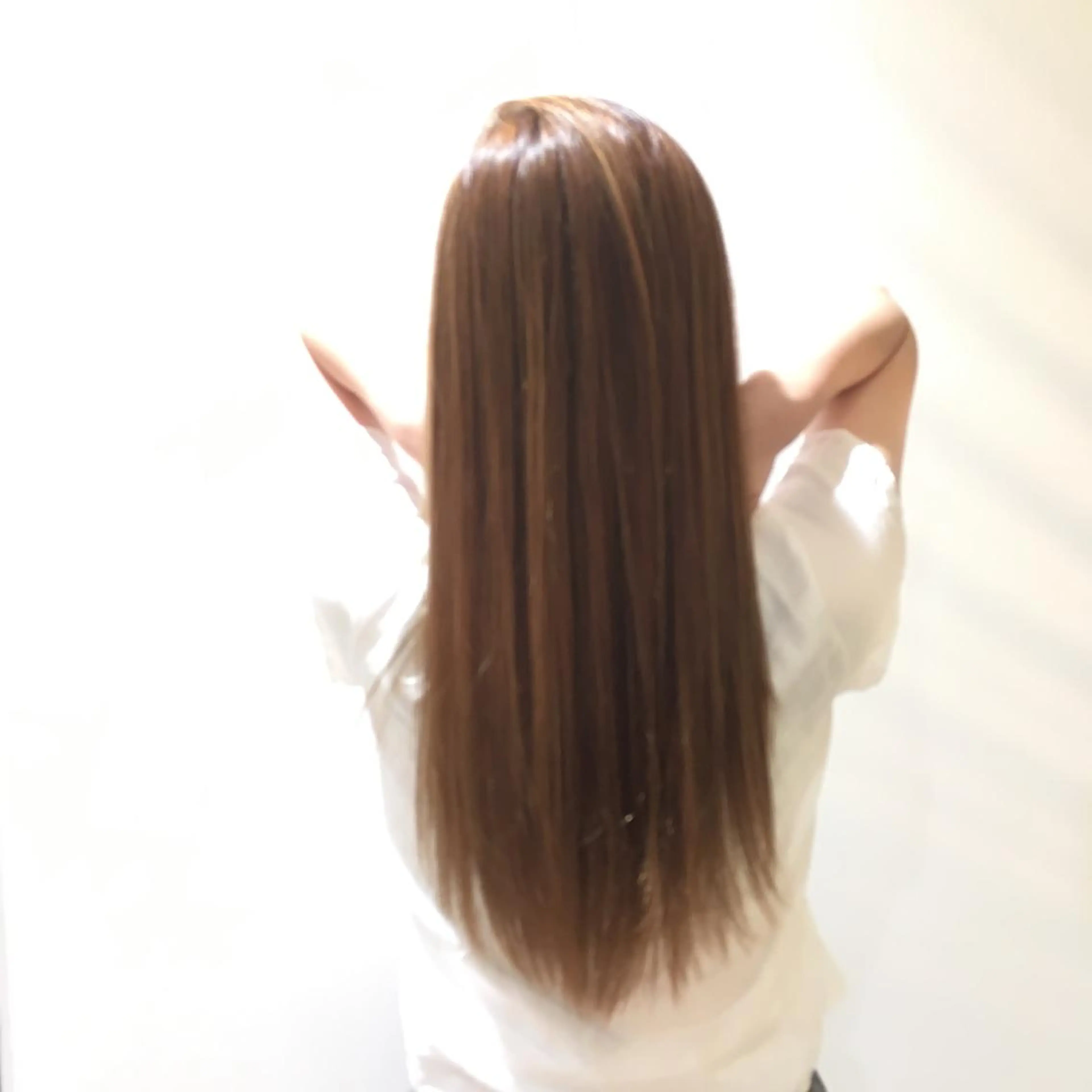ロング カラー ベージュカラー ケアカラー 透明感カラー ロング 松野 有美香のヘアスタイル