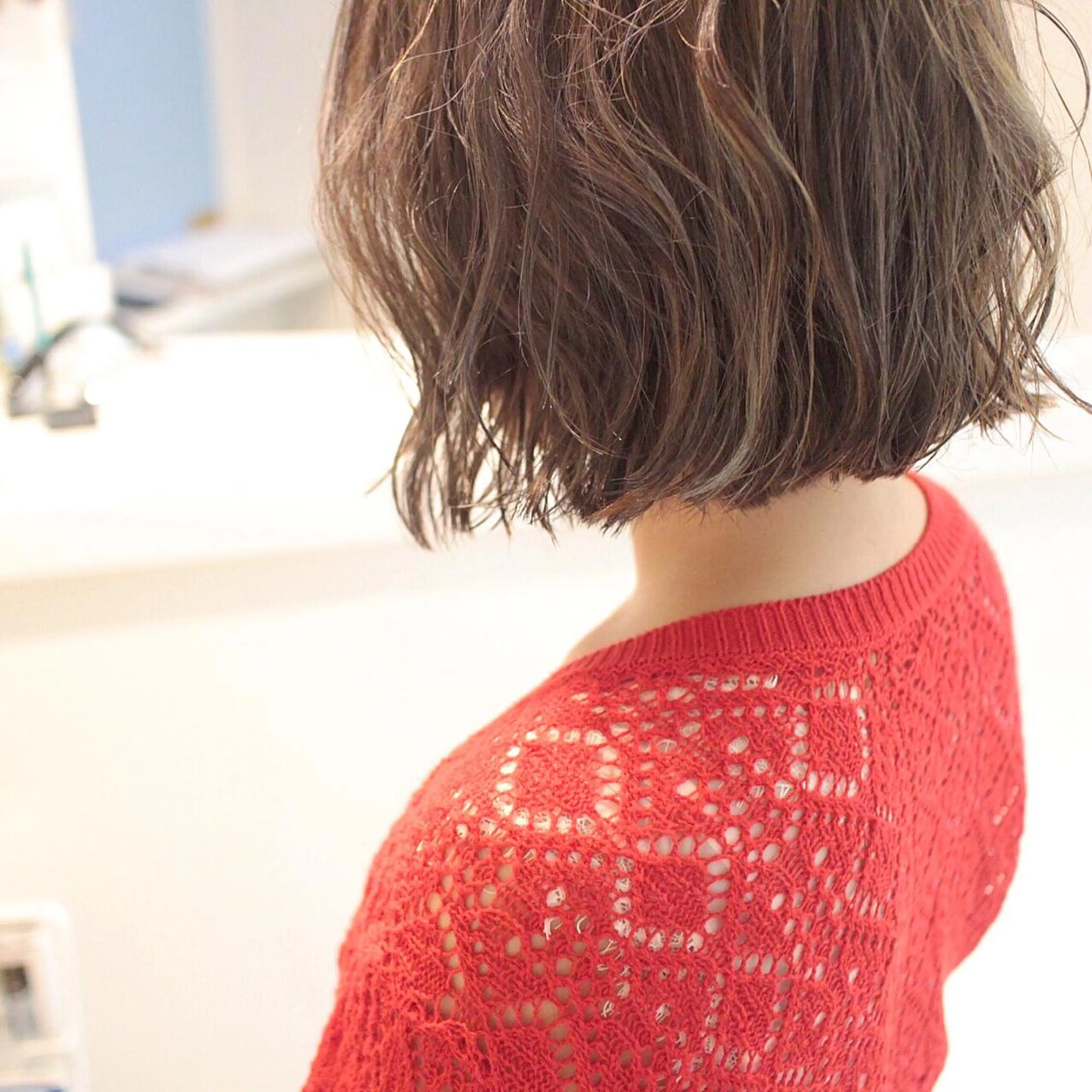 ショート クニモトハルナ ボブ/柔らかカラーのヘアスタイル