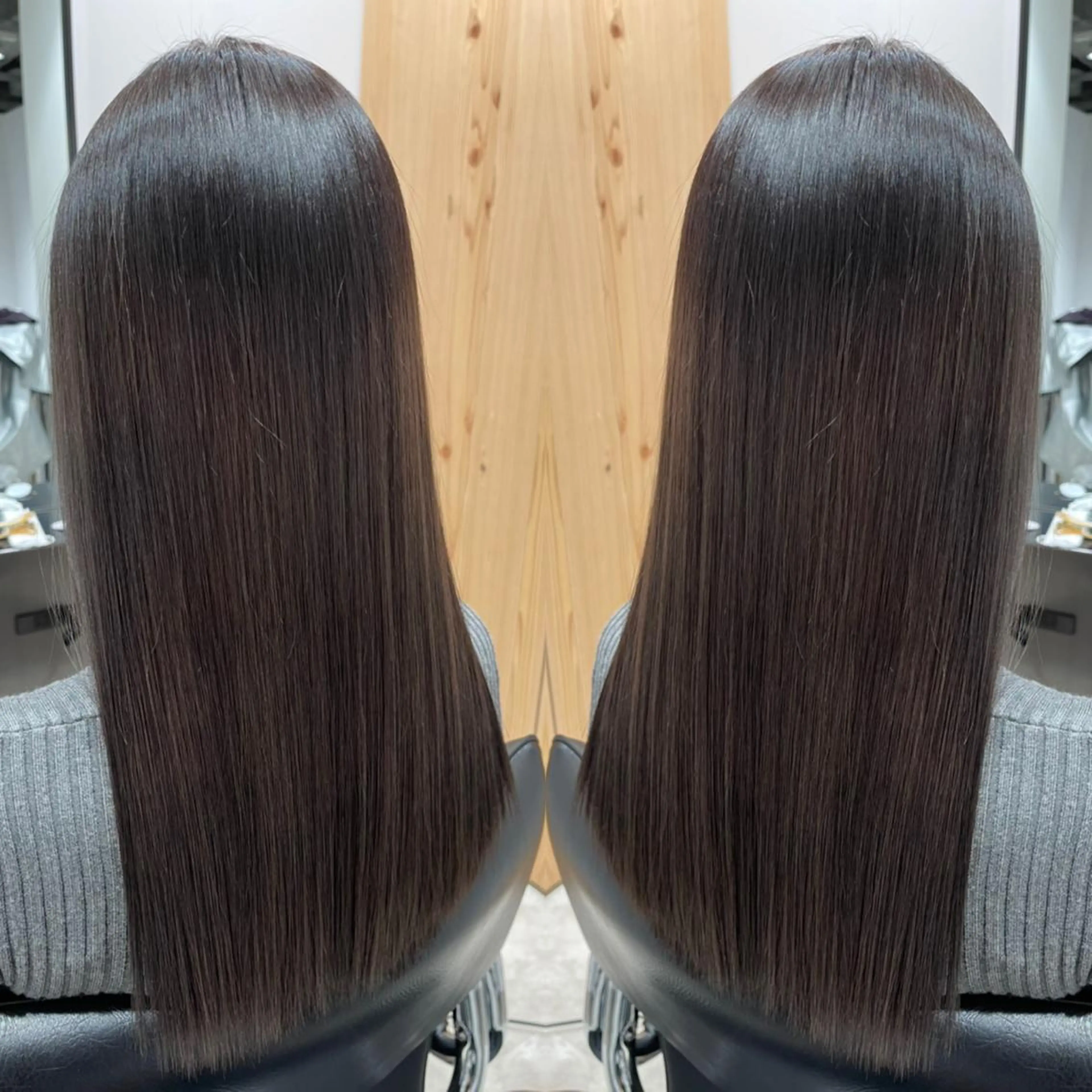 【ミニモ学割】⭐️カット➕カラー➕【髪質改善】ウルトワトリートメント➕3stpトリートメント⭐️【学生の方限定メニュー】の写真