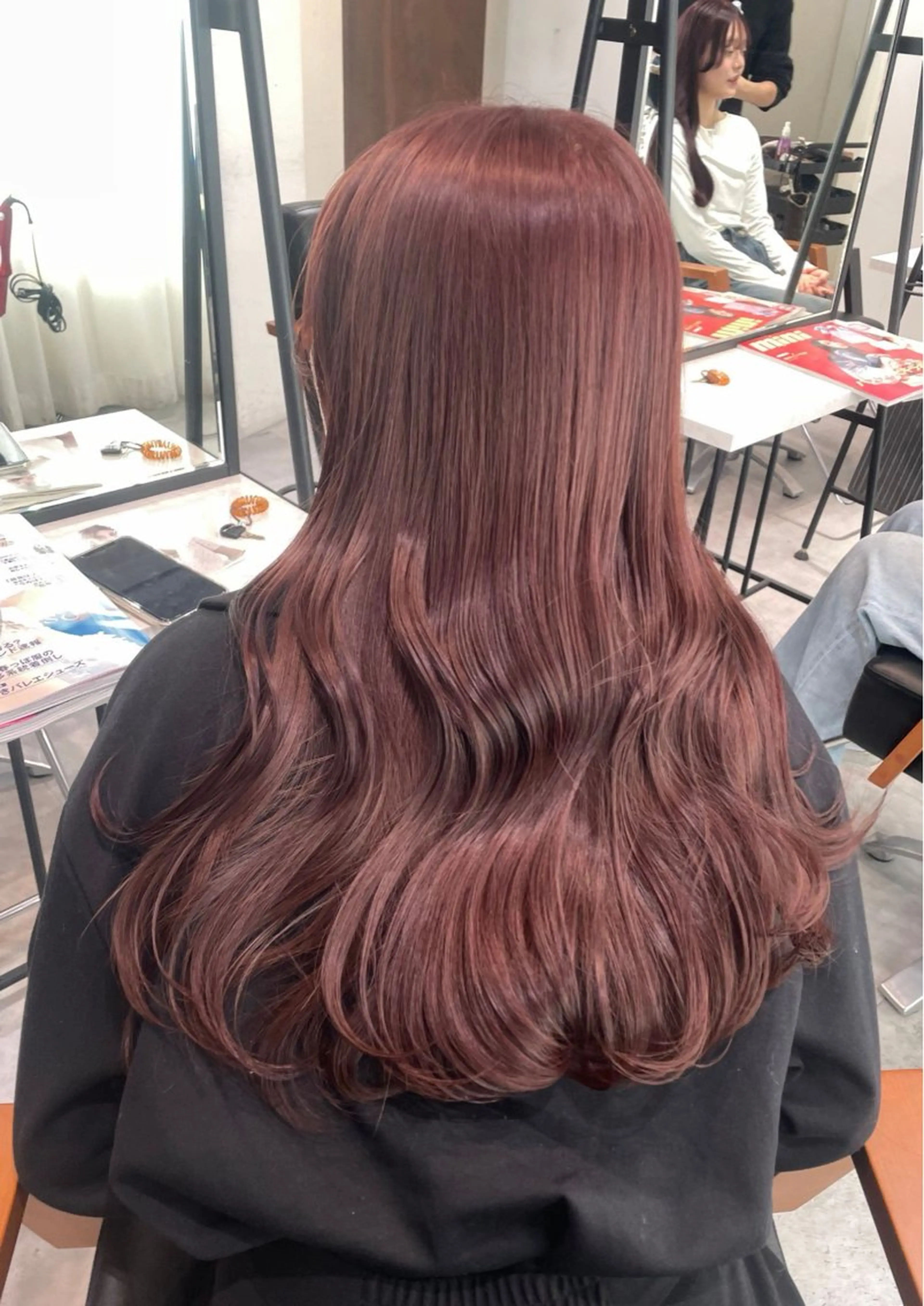 ロング ヘアカラー 愛されcolor💘 Aina/ツヤ髪のヘアスタイル