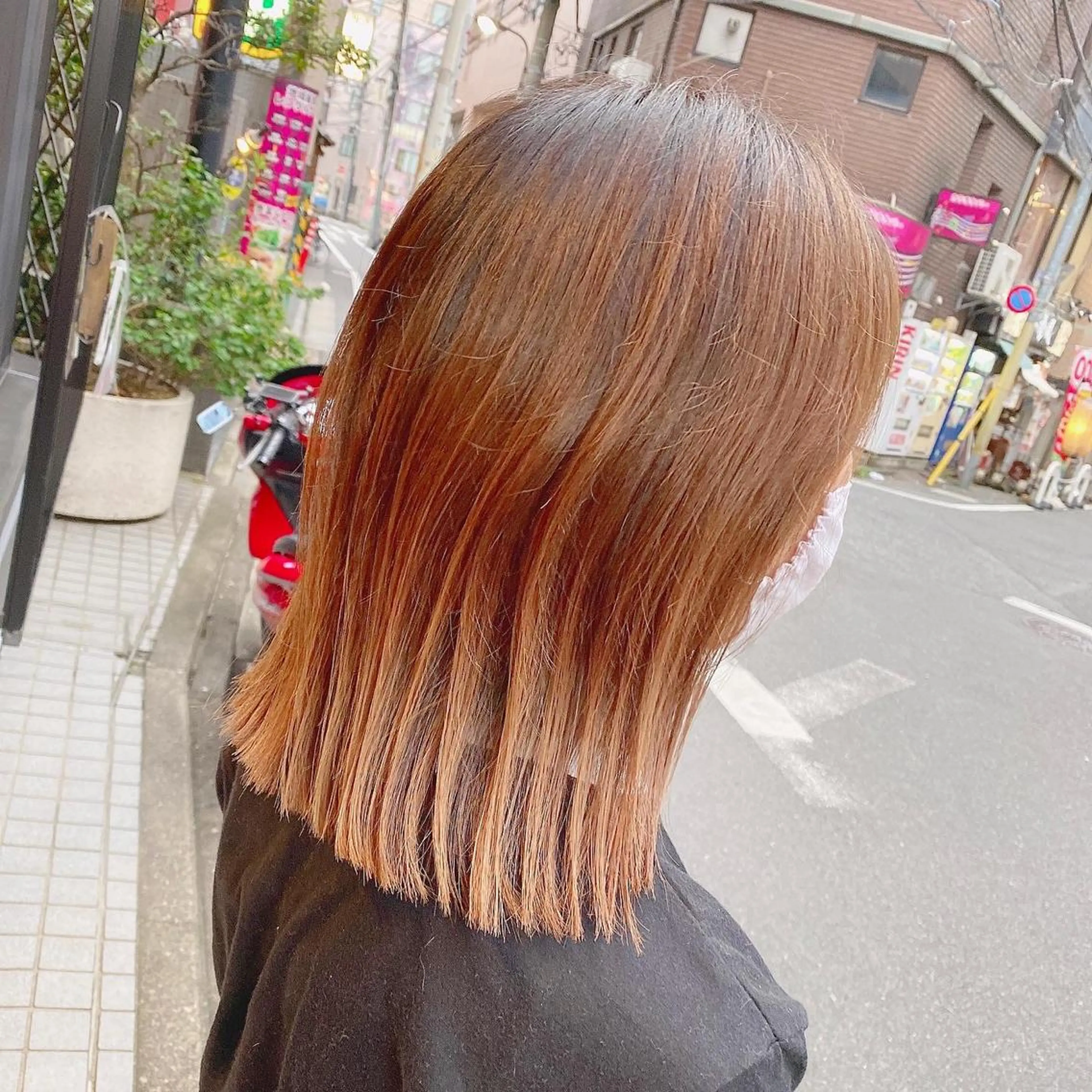 ミディアム 髪質改善 髪質改善特化 安東駿介のヘアスタイル