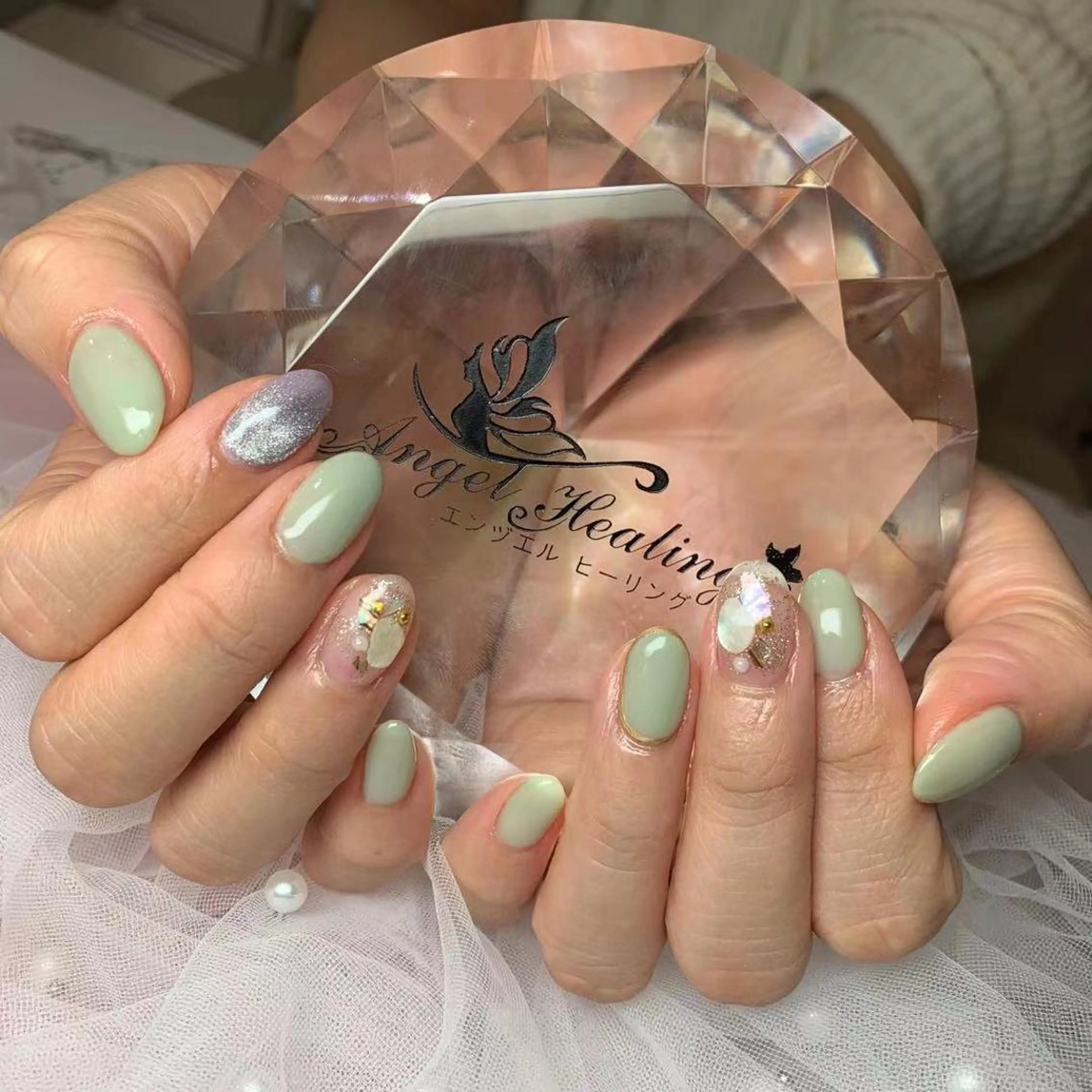 ネイル エンジェル ヒーリング 矢場町店のネイルデザイン