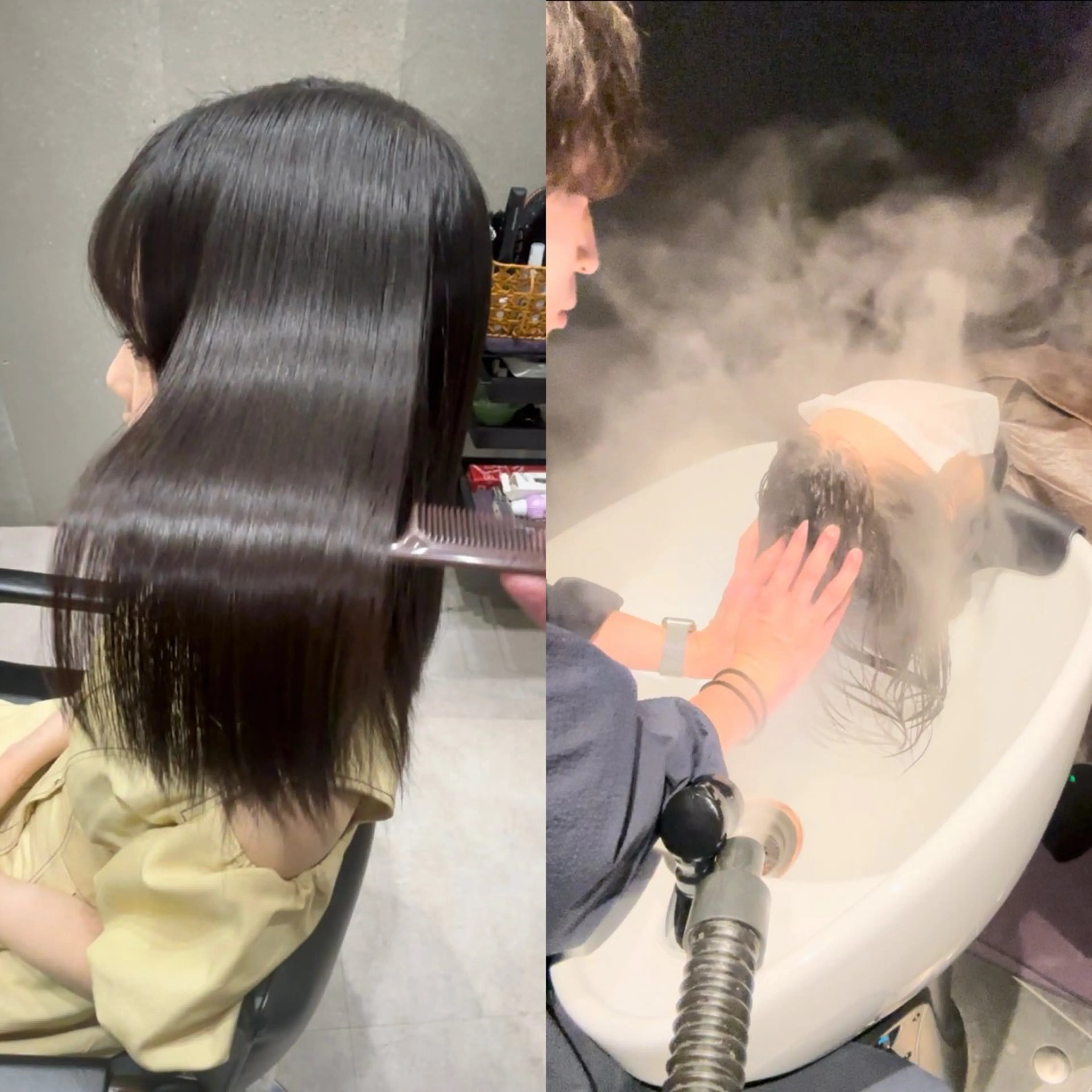 ロング 髪質改善 トリートメント トリートメント ヘッドスパ 髪質改善ヘアケア 艶髪特化/上田のヘアスタイル