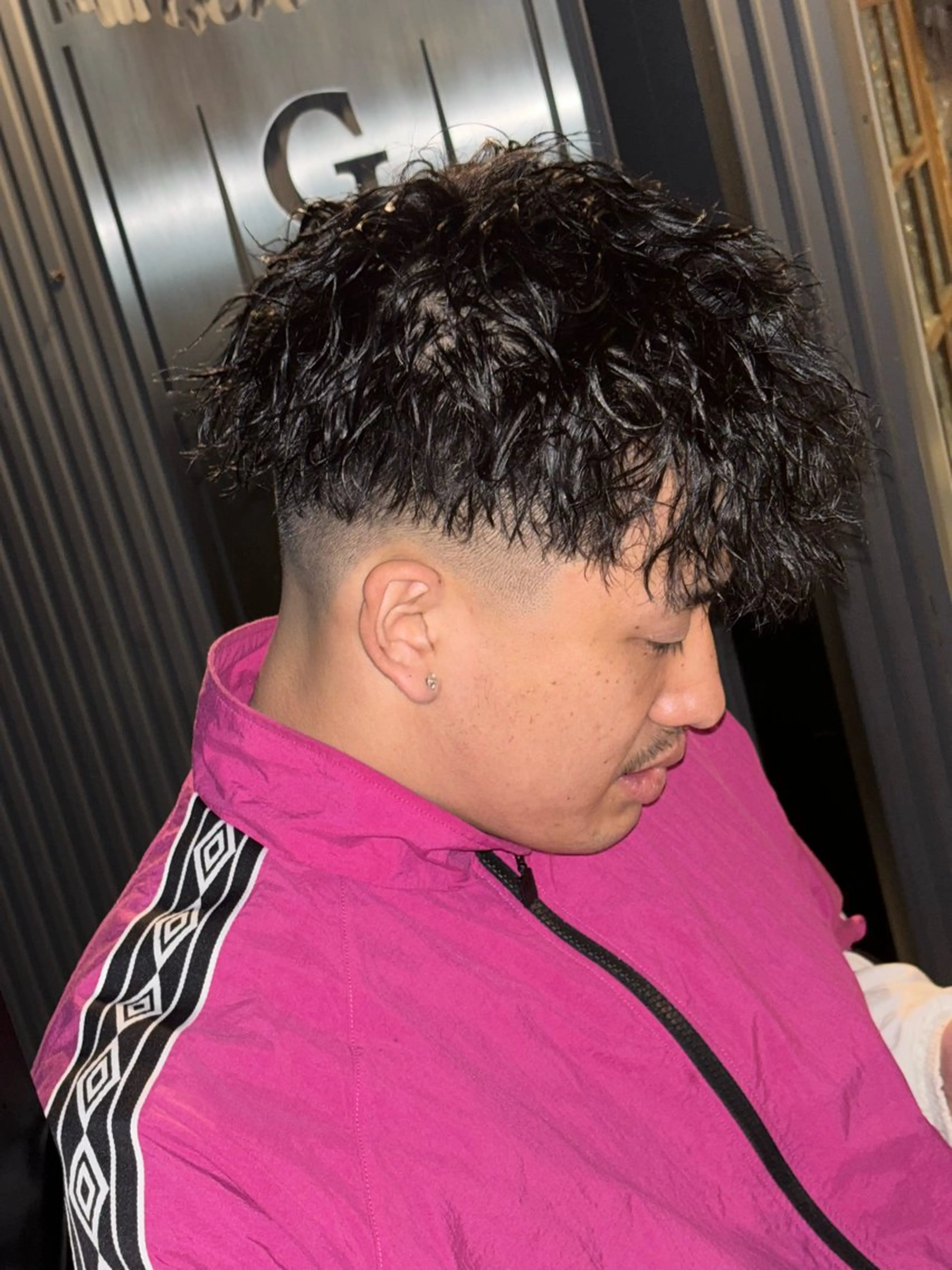 ショート パーマ カット パーマ L.A  BARBER SHOP大津店所属・山本 祐太のヘアスタイル