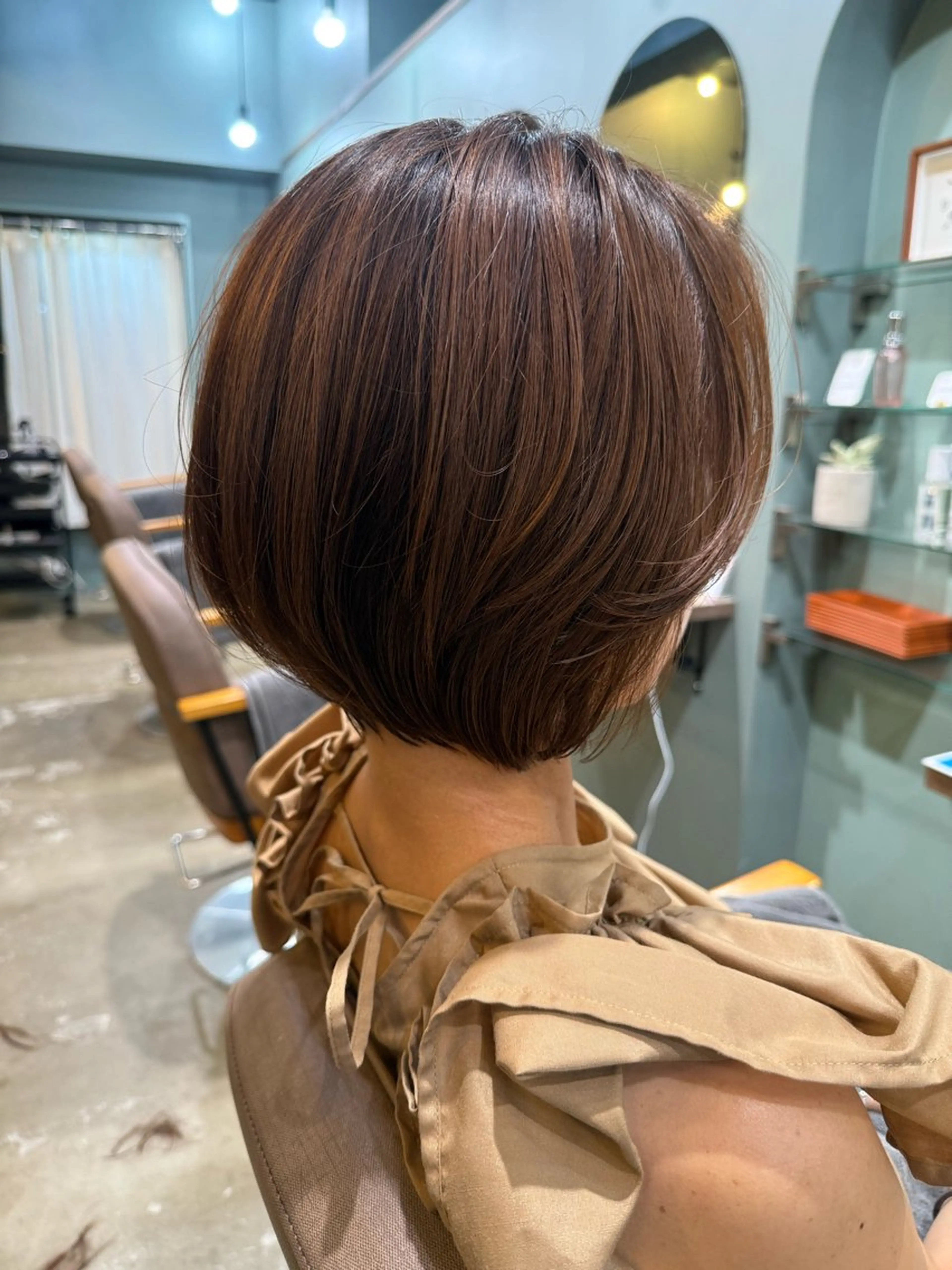 ショート 草野 奈扇のヘアスタイル