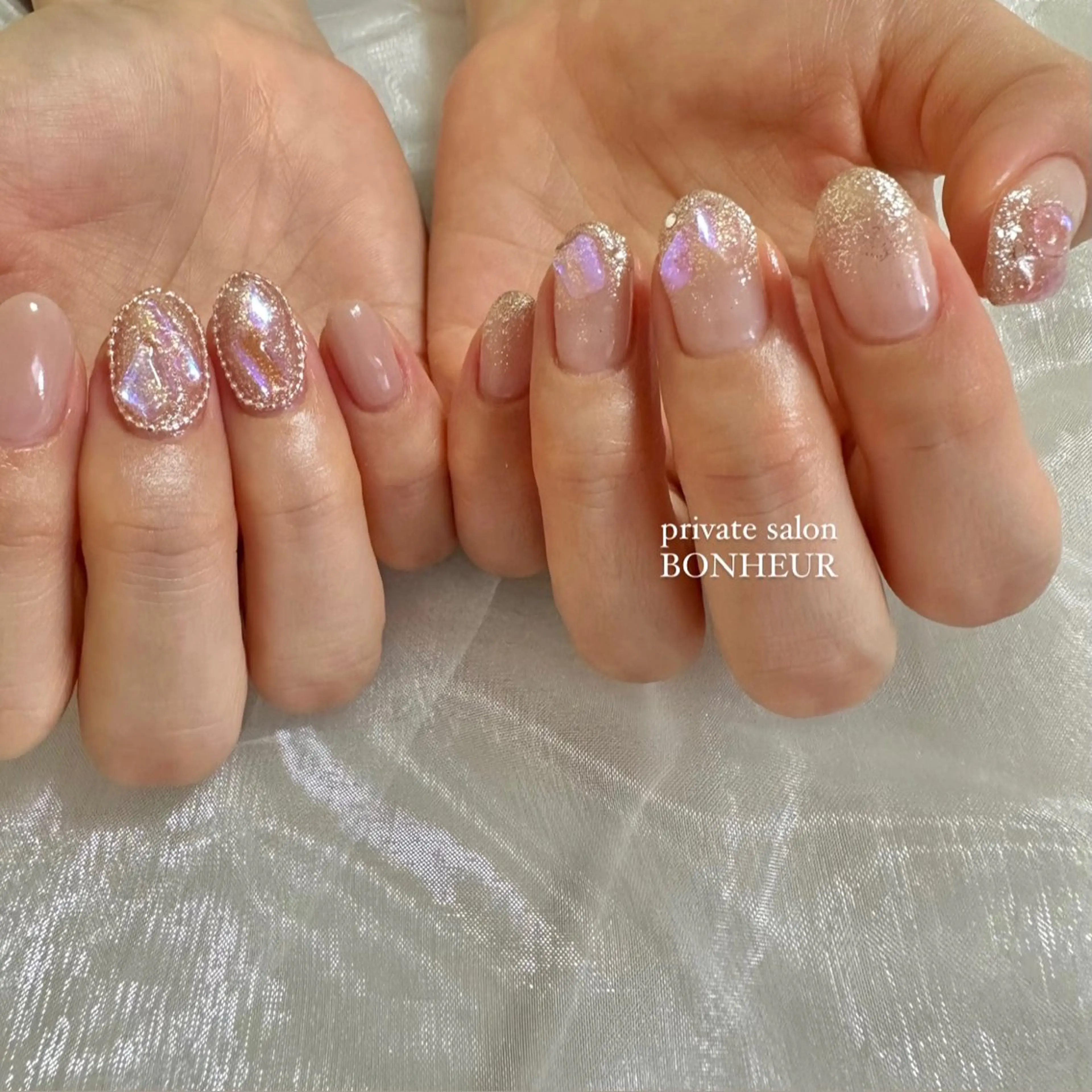 ネイル ハンドネイル BONHEUR Annaのネイルデザイン