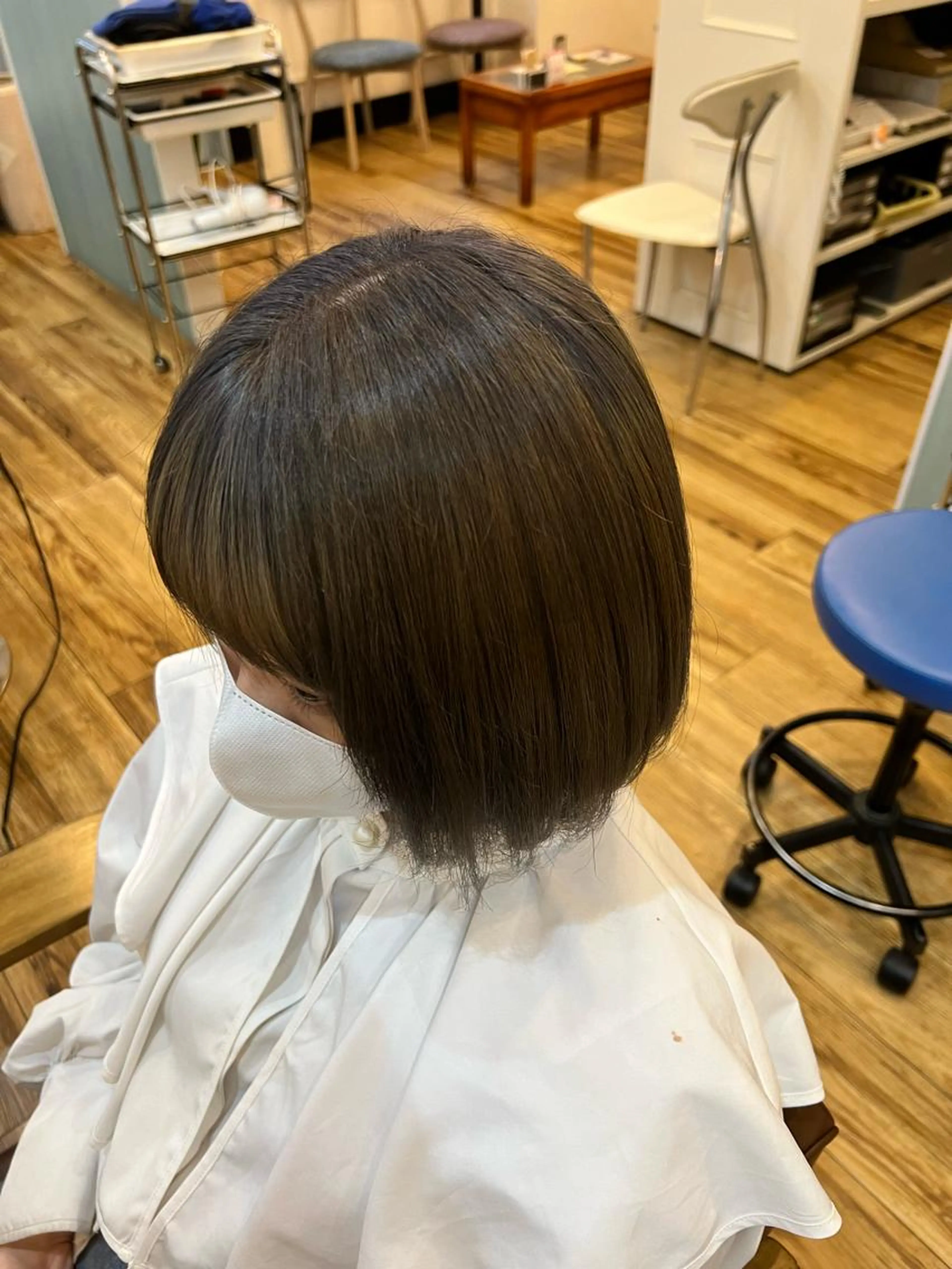 🤩前髪カット&オシャレカラー艶🤩の写真