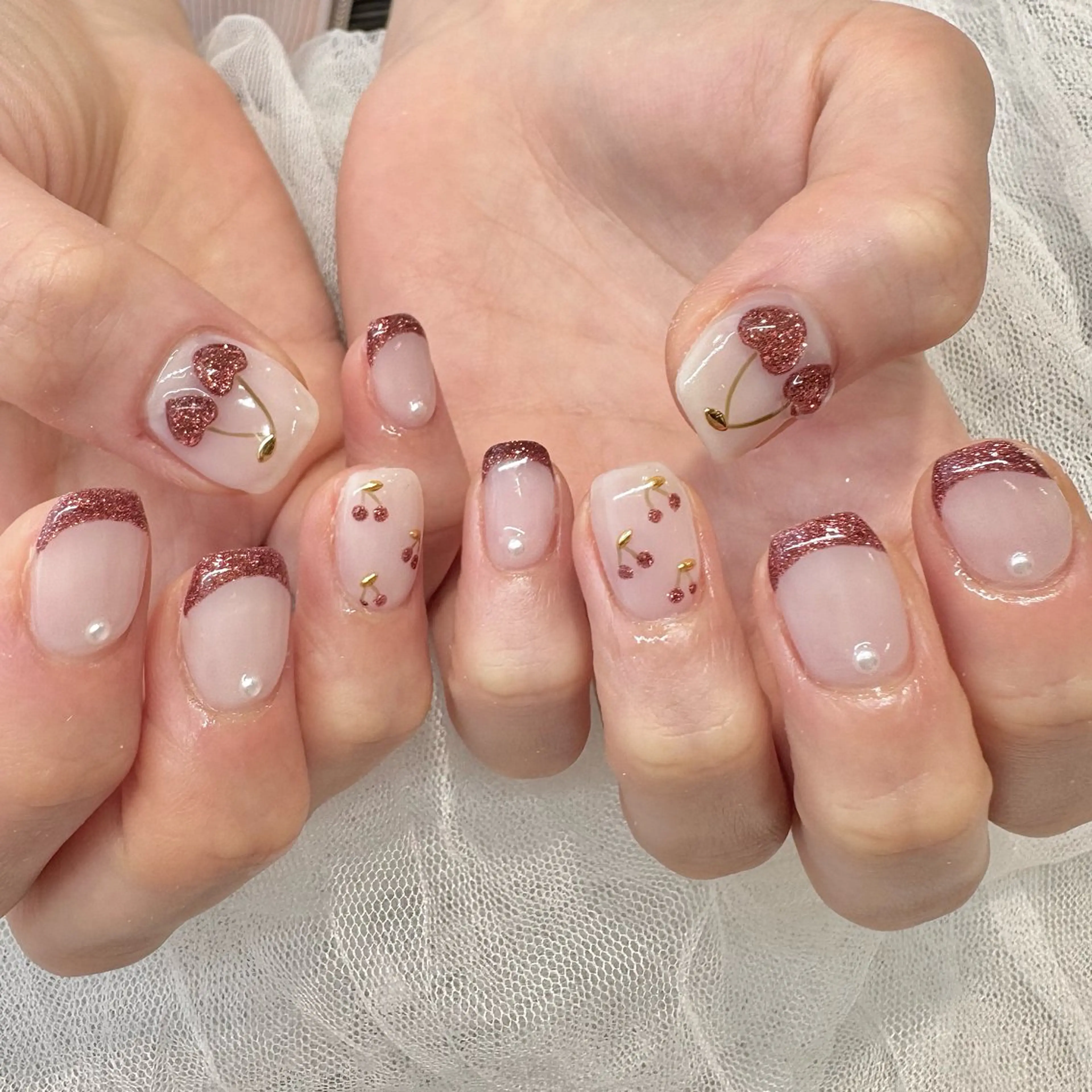 ネイル ハンドネイル 新井 ひなののネイルデザイン