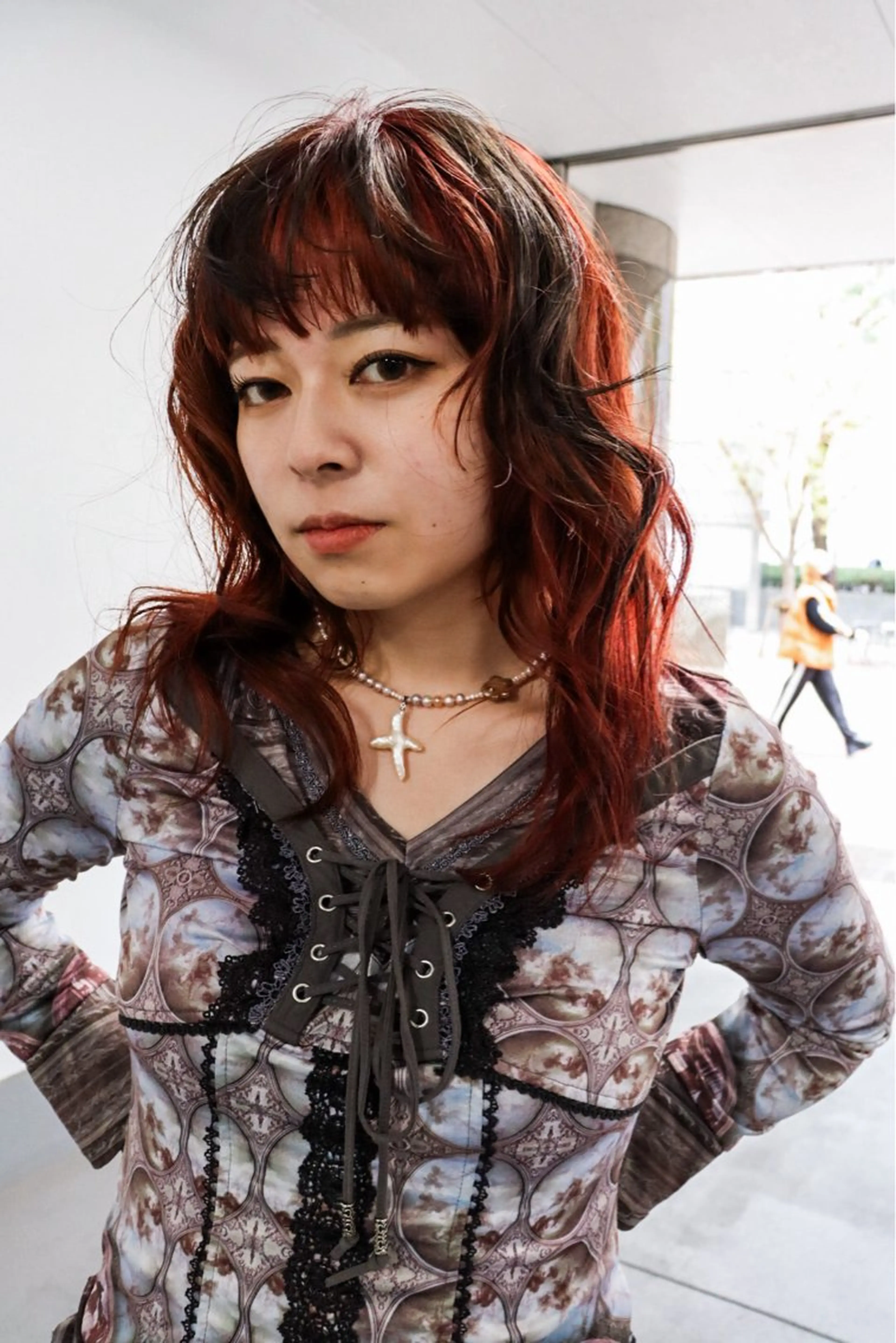 ロング ハイライト/ブリーチ /綾華のヘアスタイル