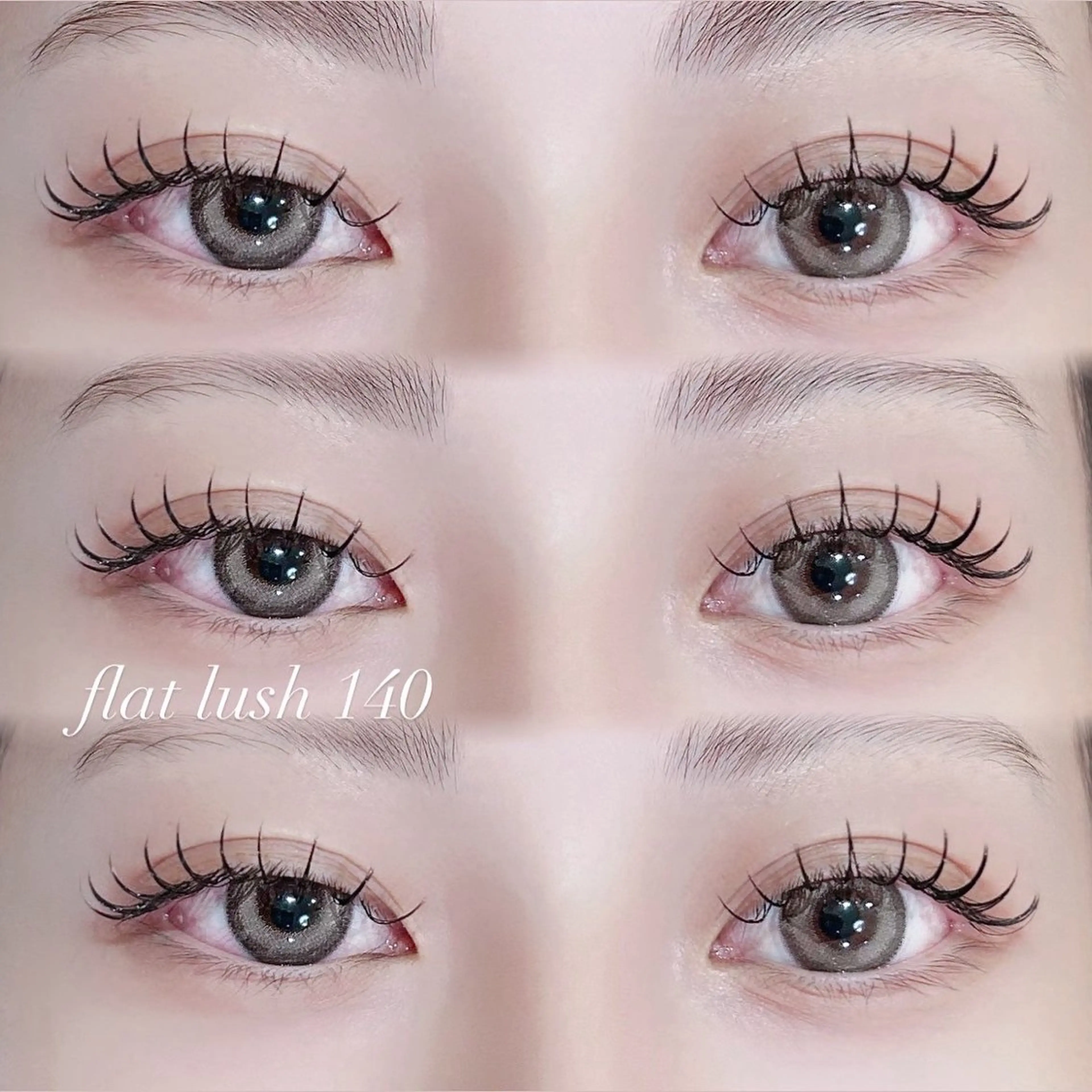 マツエク・マツパ バインドロック 束感まつ毛 フラットラッシュ 韓国風マツエク パリジェンヌラッシュリフト mizuki/束感 まつエク/似合わせ眉のマツエク・マツパデザイン