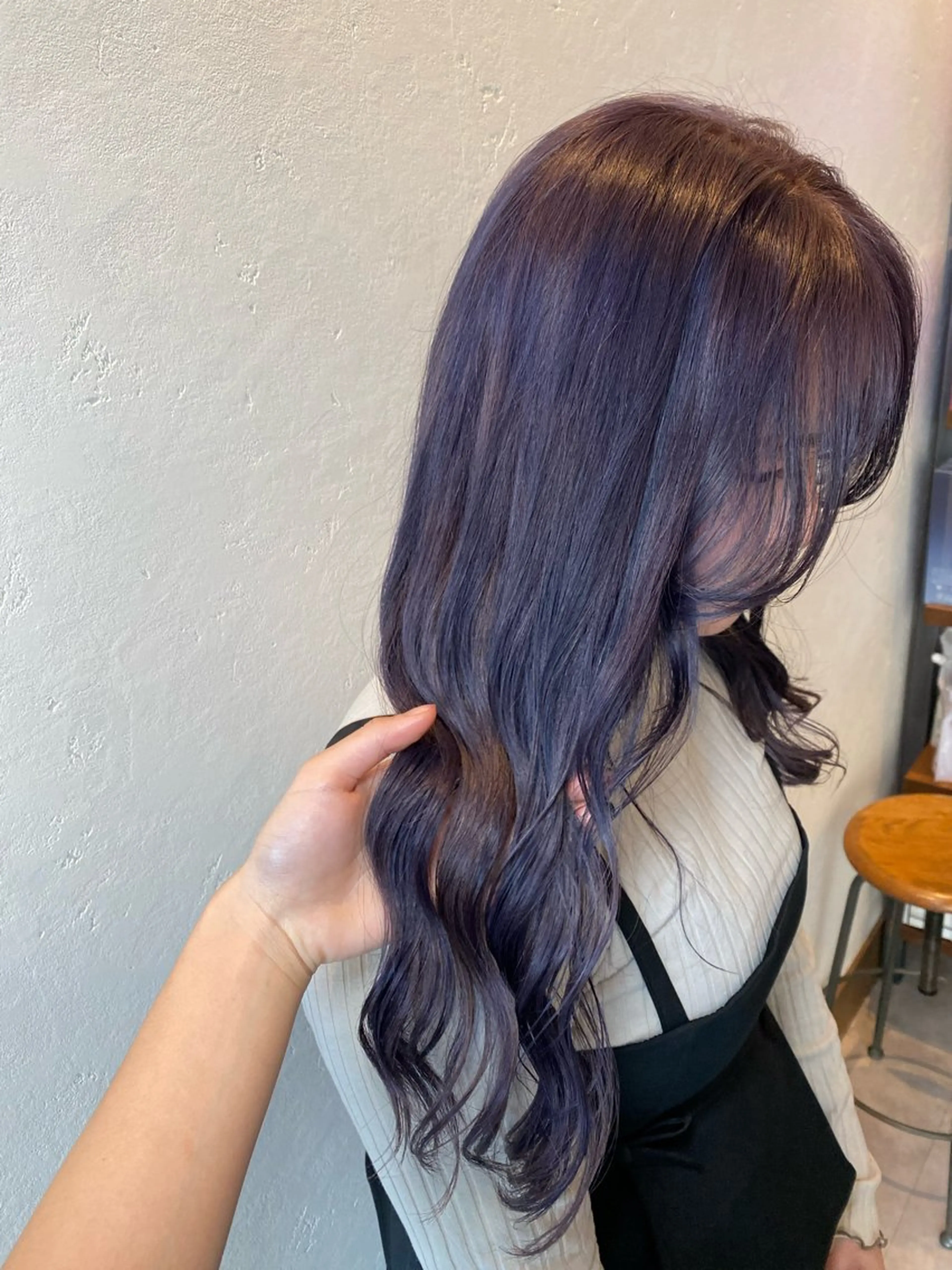 ロング カット ヘアカラー 希優🌺ソムリエ /ブリーチ/カットのヘアスタイル