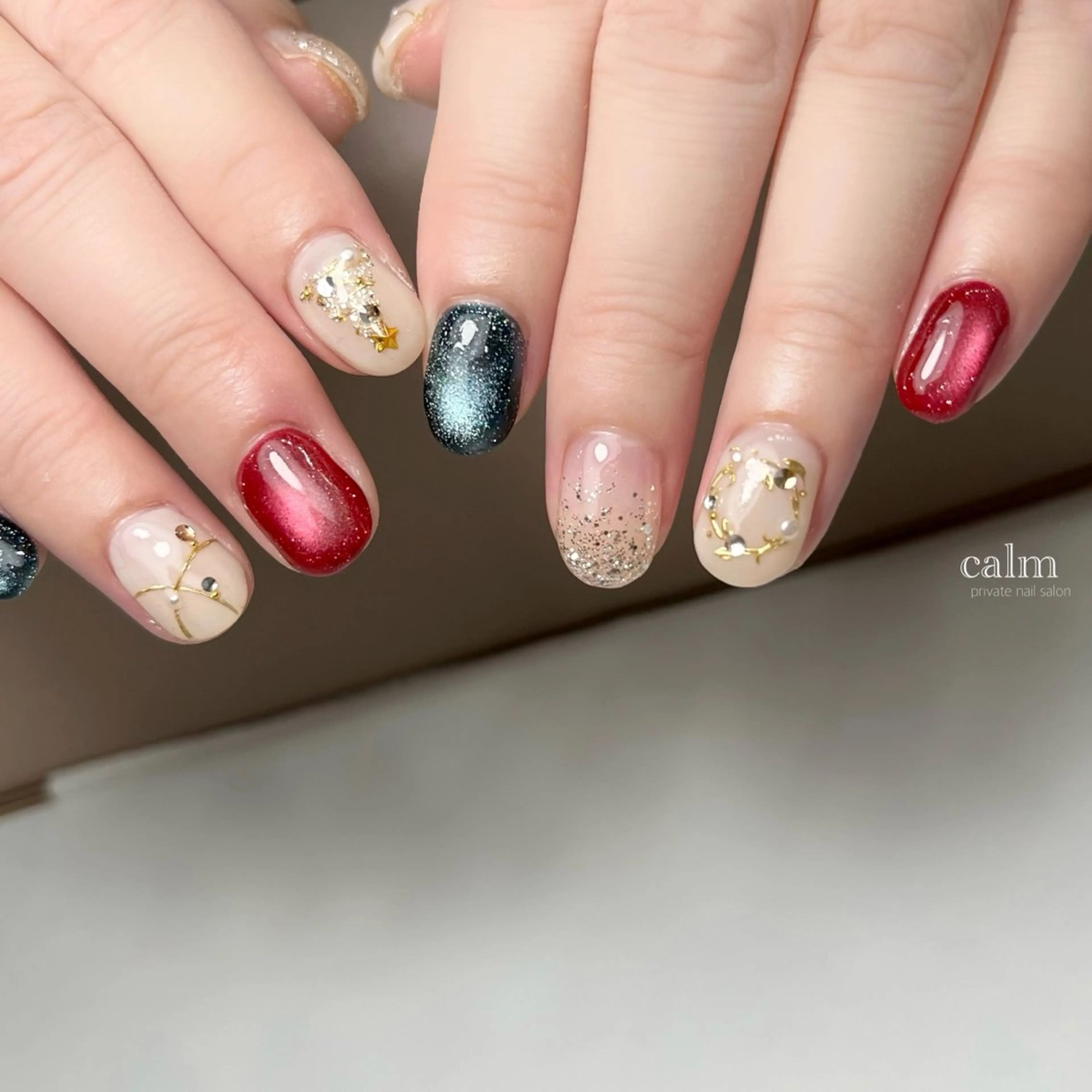 ネイル ハンドネイル calm 〔ｶｰﾑ〕のネイルデザイン