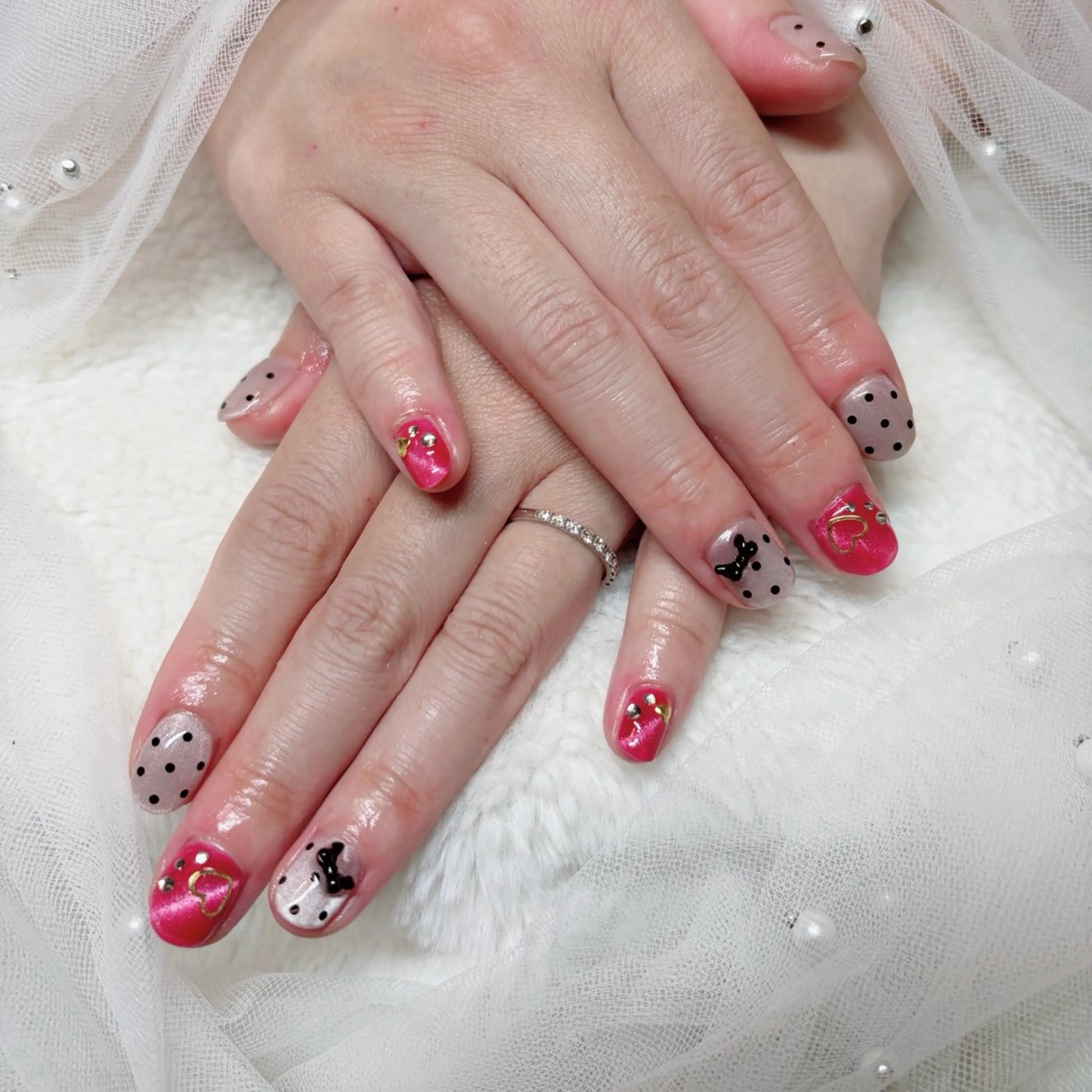 ネイル ハンドネイル Ribbon佐野店 飯塚のネイルデザイン