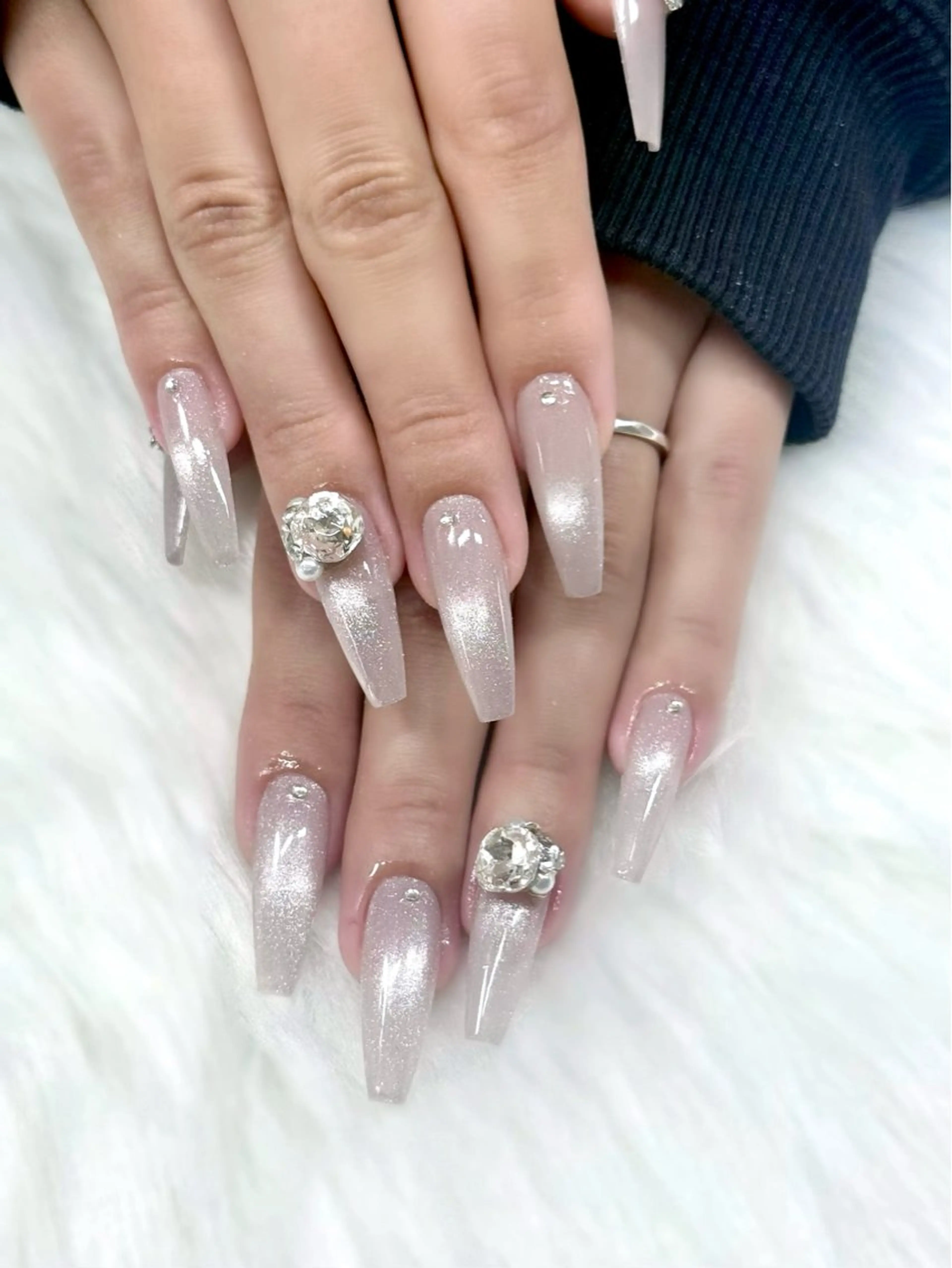 ネイル ハンドネイル カメレオン ネイルのネイルデザイン