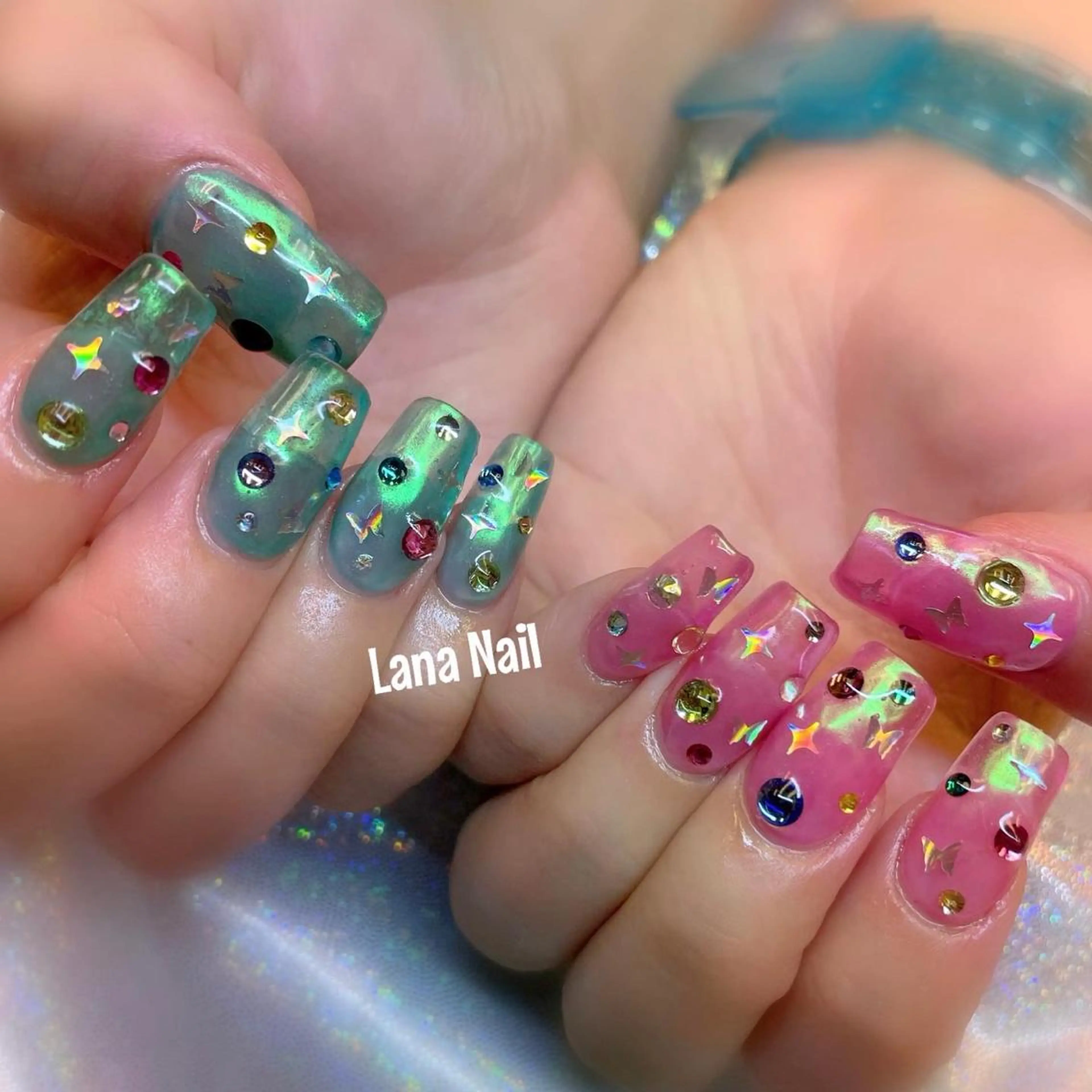 ネイル スカルプネイル Lana Nailのネイルデザイン