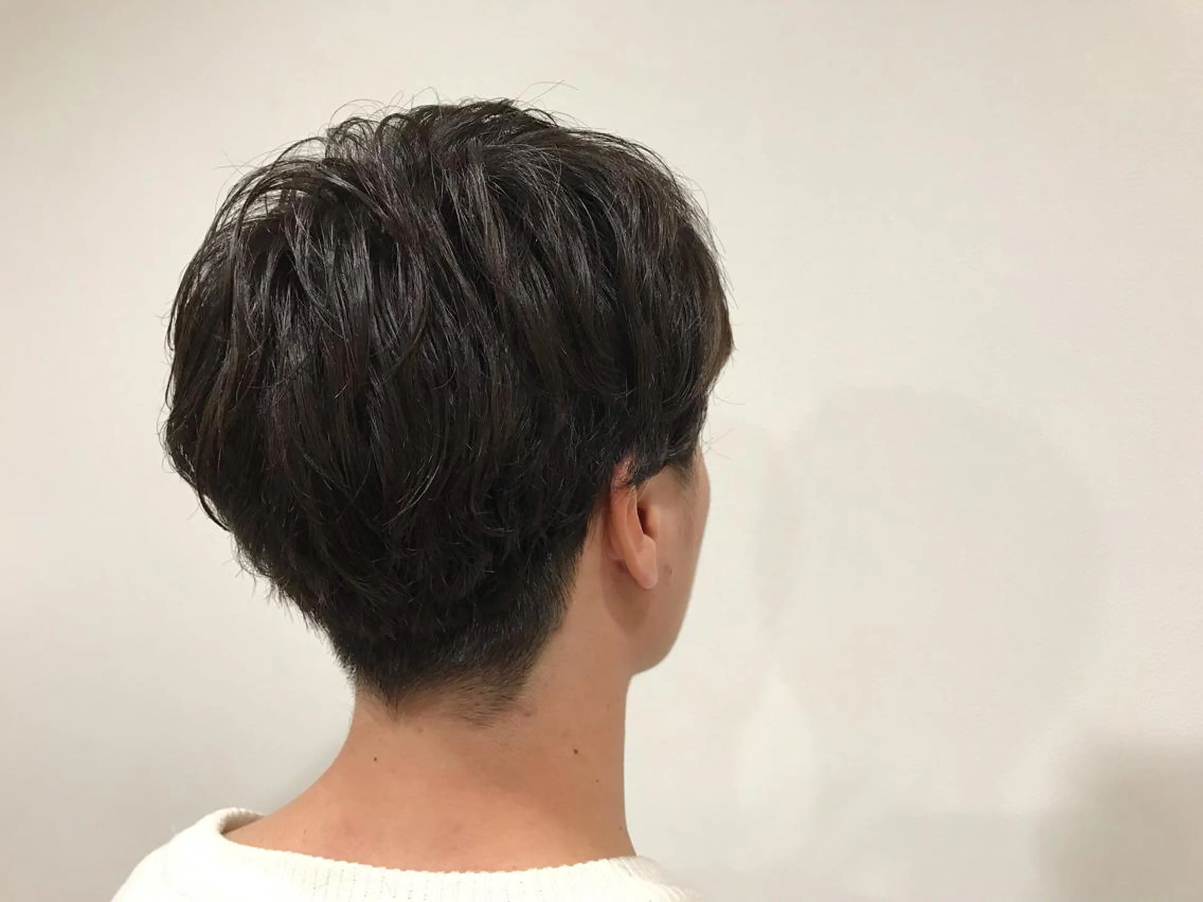 メンズ 暖色カラー🍊 ボブ🌿顔周りcutのヘアスタイル