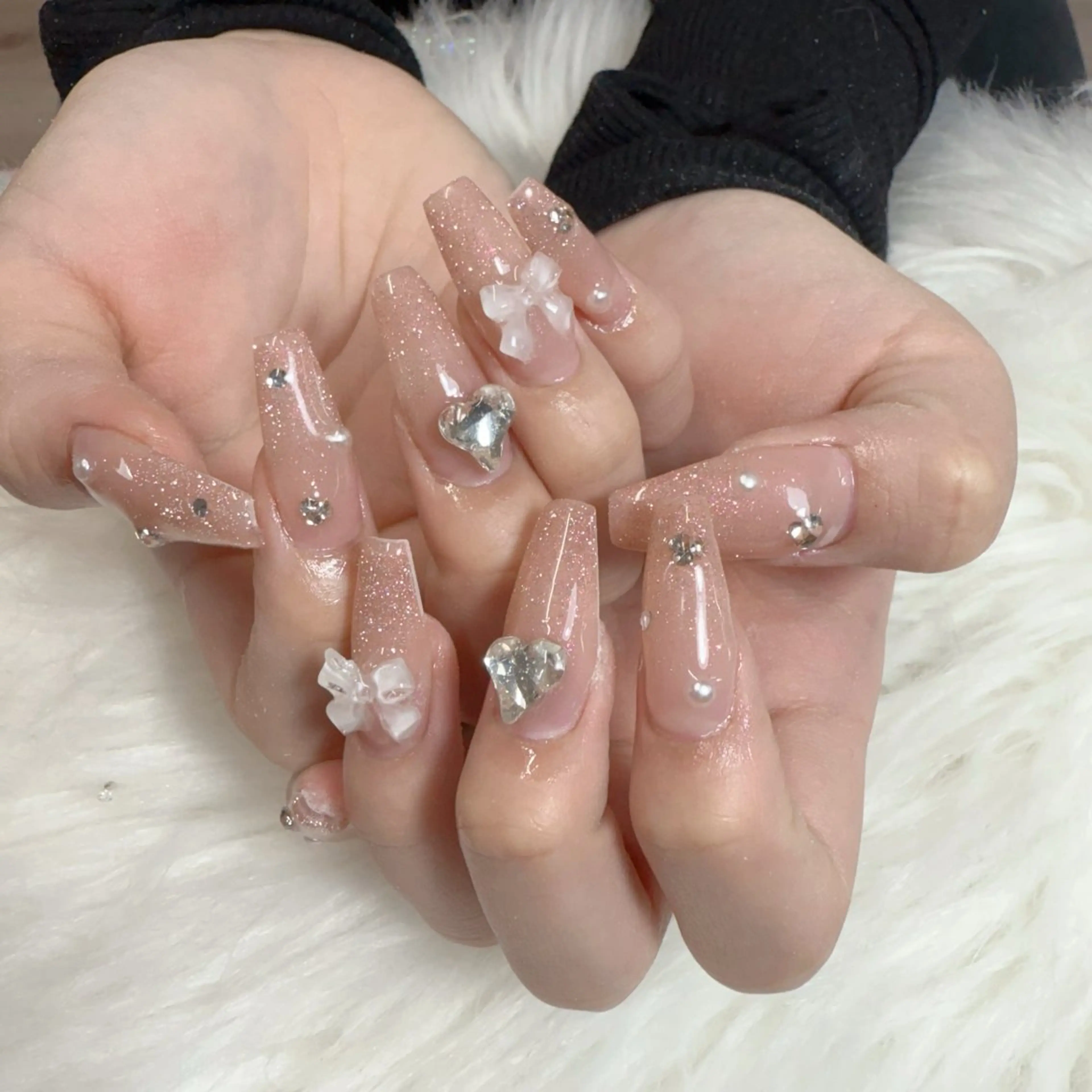 ネイル ハンドネイル 🧸yuki🍯 パラジェル取扱店🐝のネイルデザイン