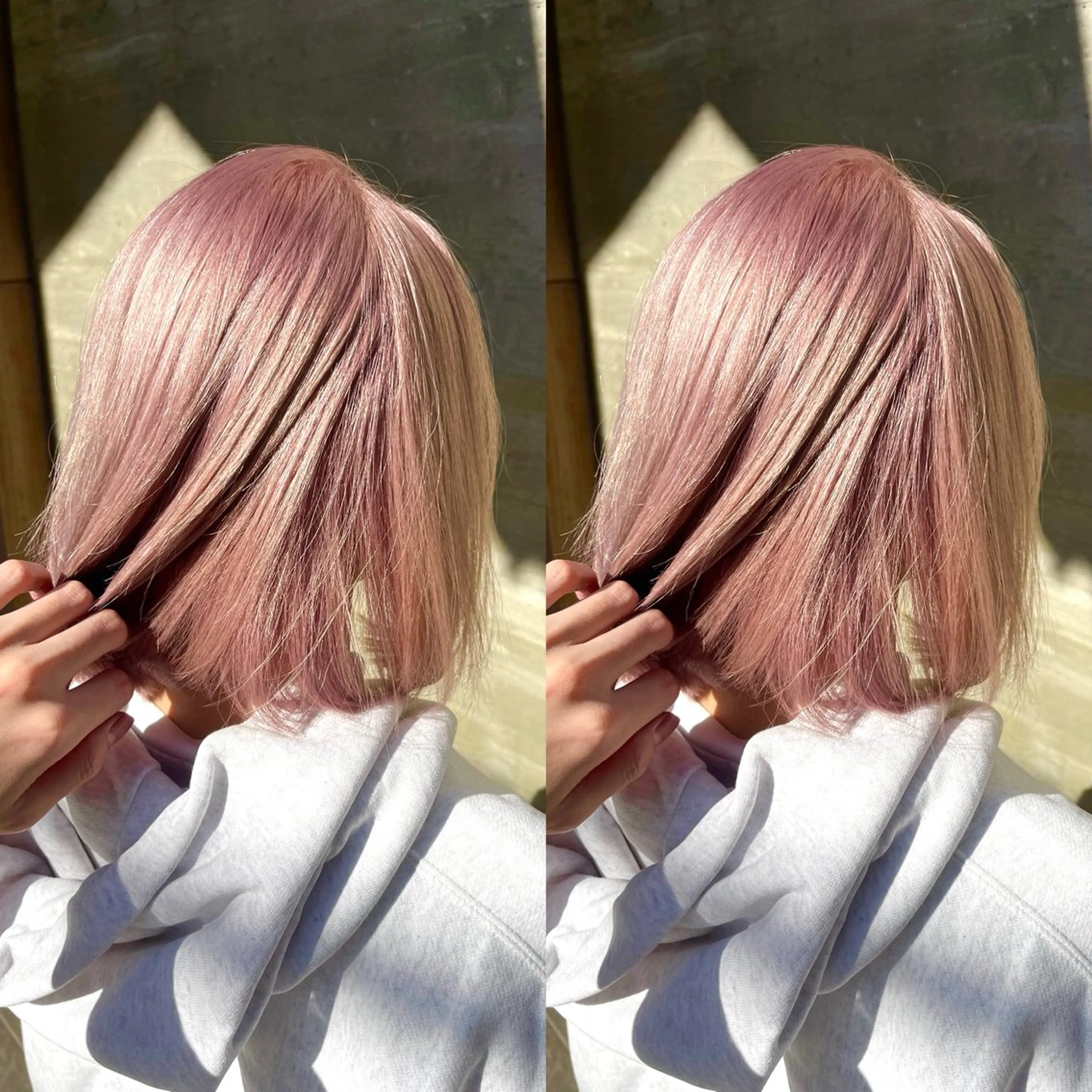 ショート カラー ヘアカラー トリートメント オージュアソムリエ DAIKI⭐️のヘアスタイル