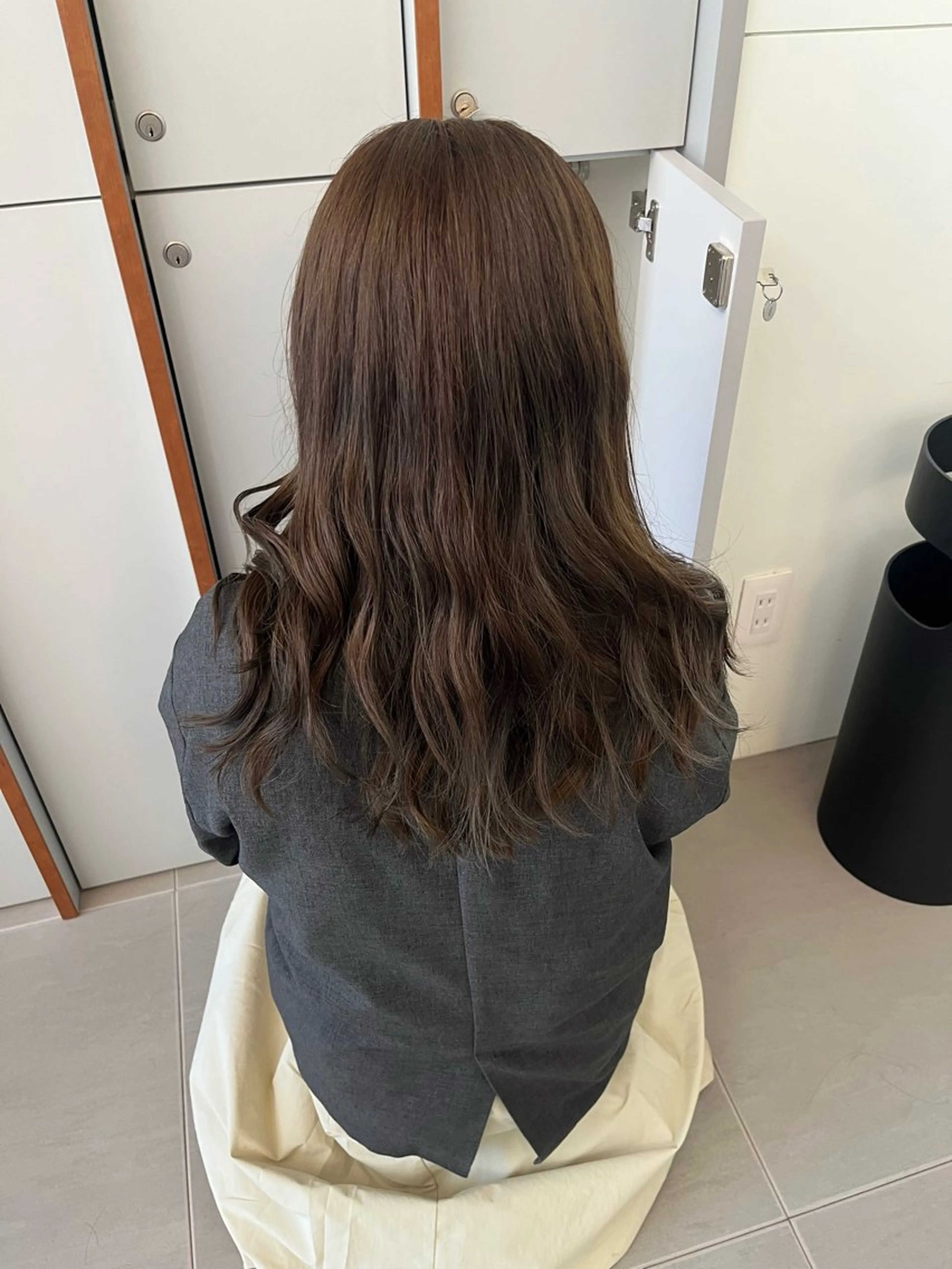 セミロング カラー ヘアカラー トリートメント ブリーチ/wカラー/ ロングカット/Rioのヘアスタイル