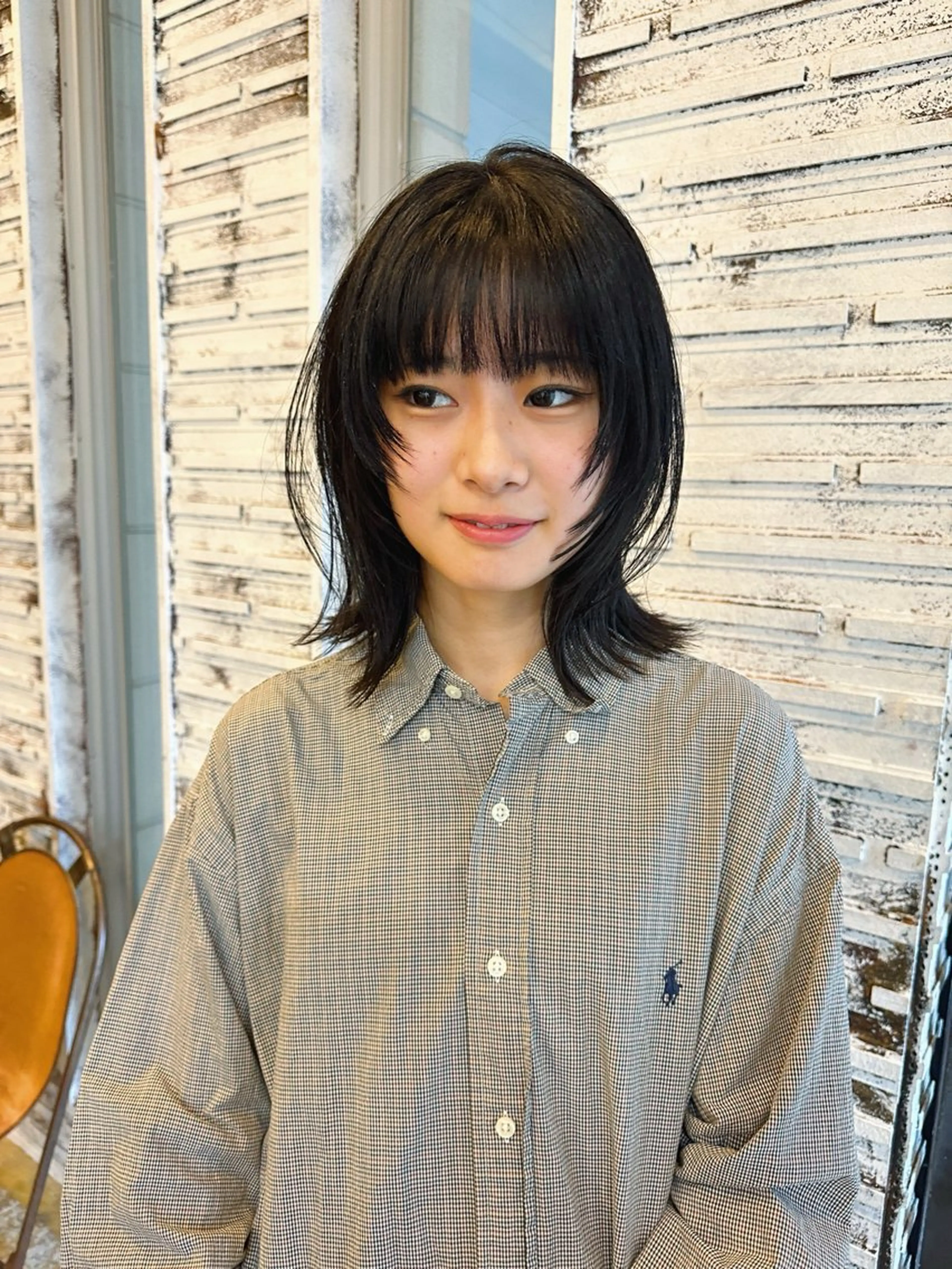 ミディアム レイヤーカット ウルフカット カット 🌈村松滉太髪質改善 レイヤーカット🌈のヘアスタイル