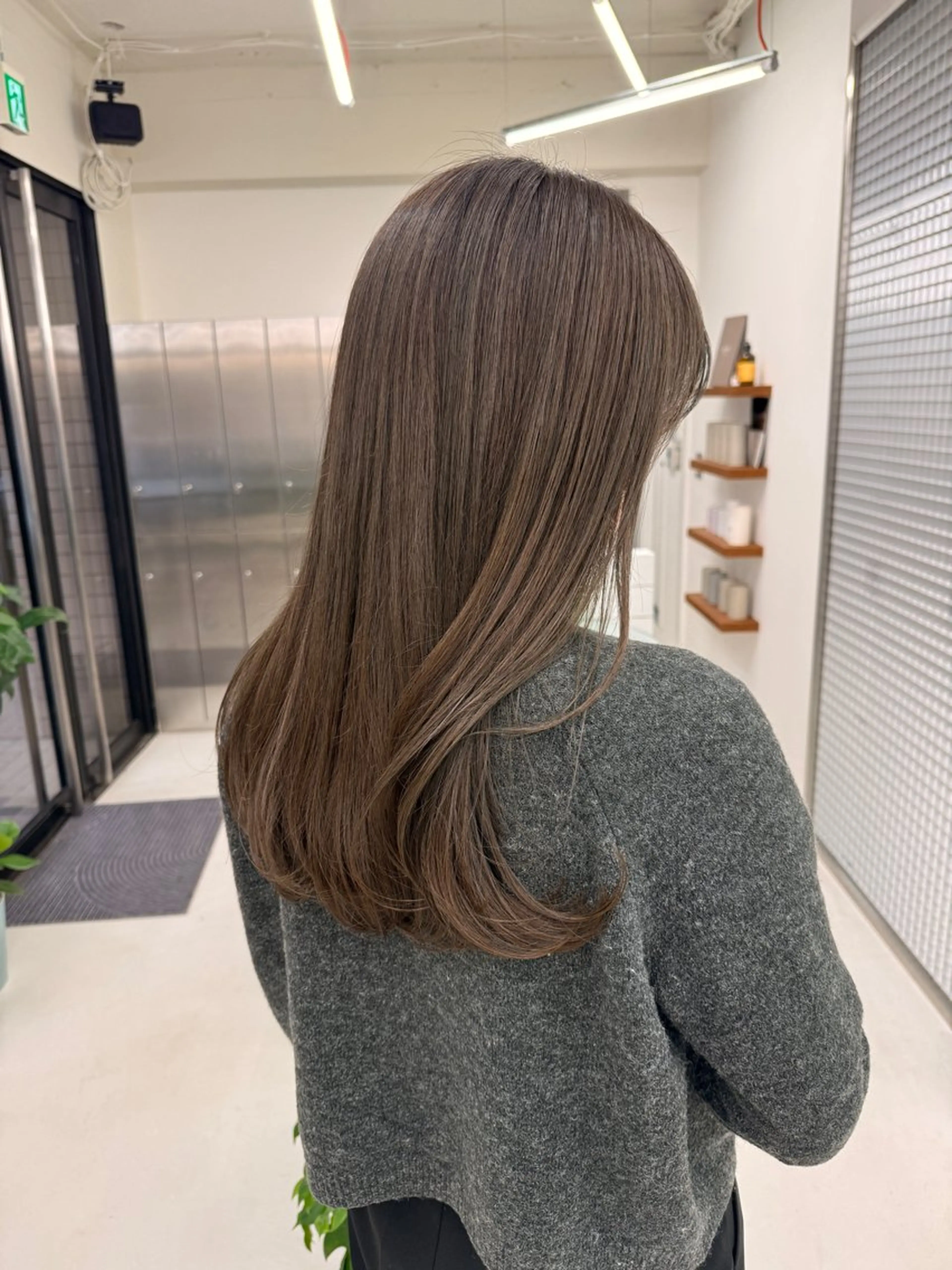 ロング カラー カット ヘアカラー 表参道🌿赤み消し カラー/チナツのヘアスタイル
