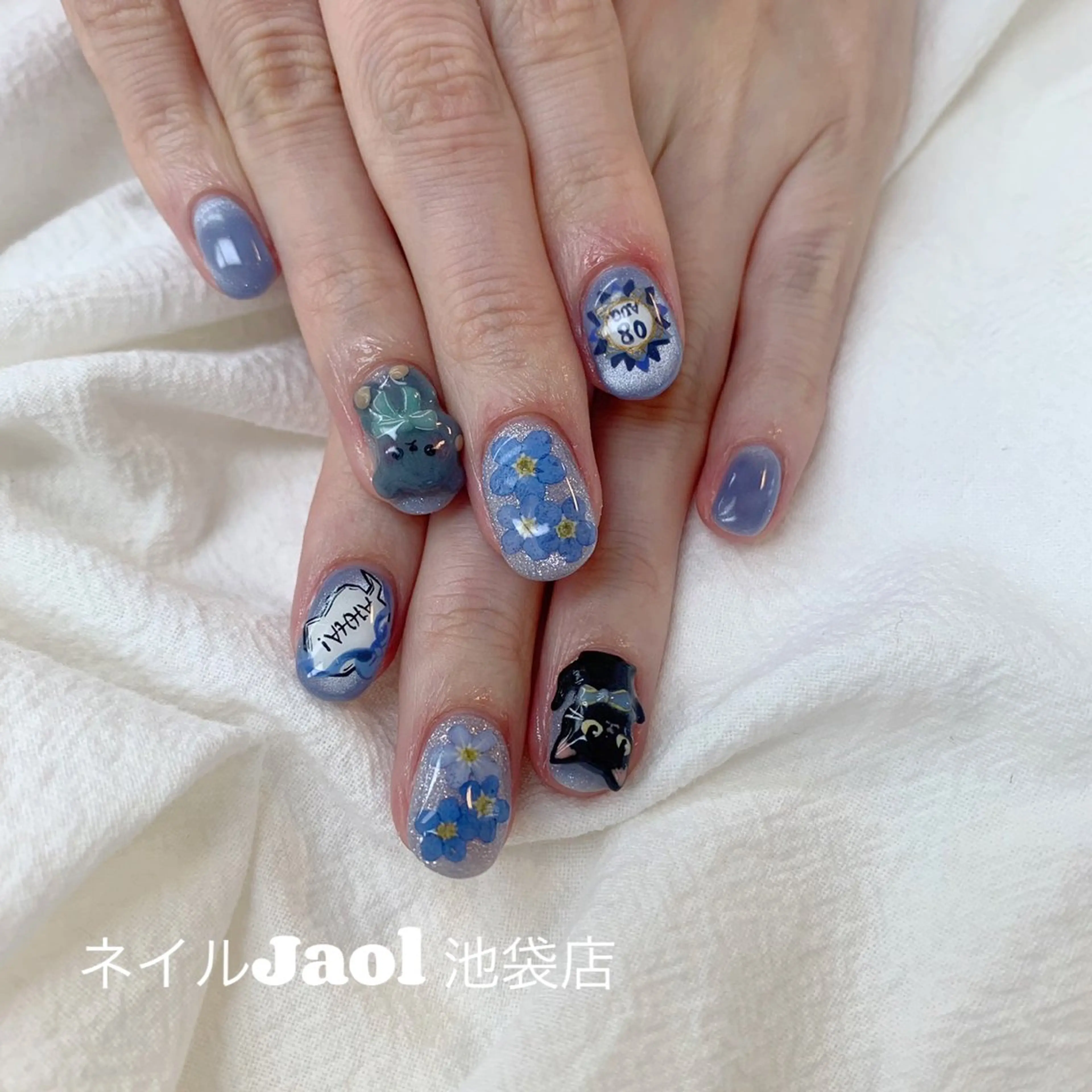 ショート ネイルJaol 池袋のネイルデザイン