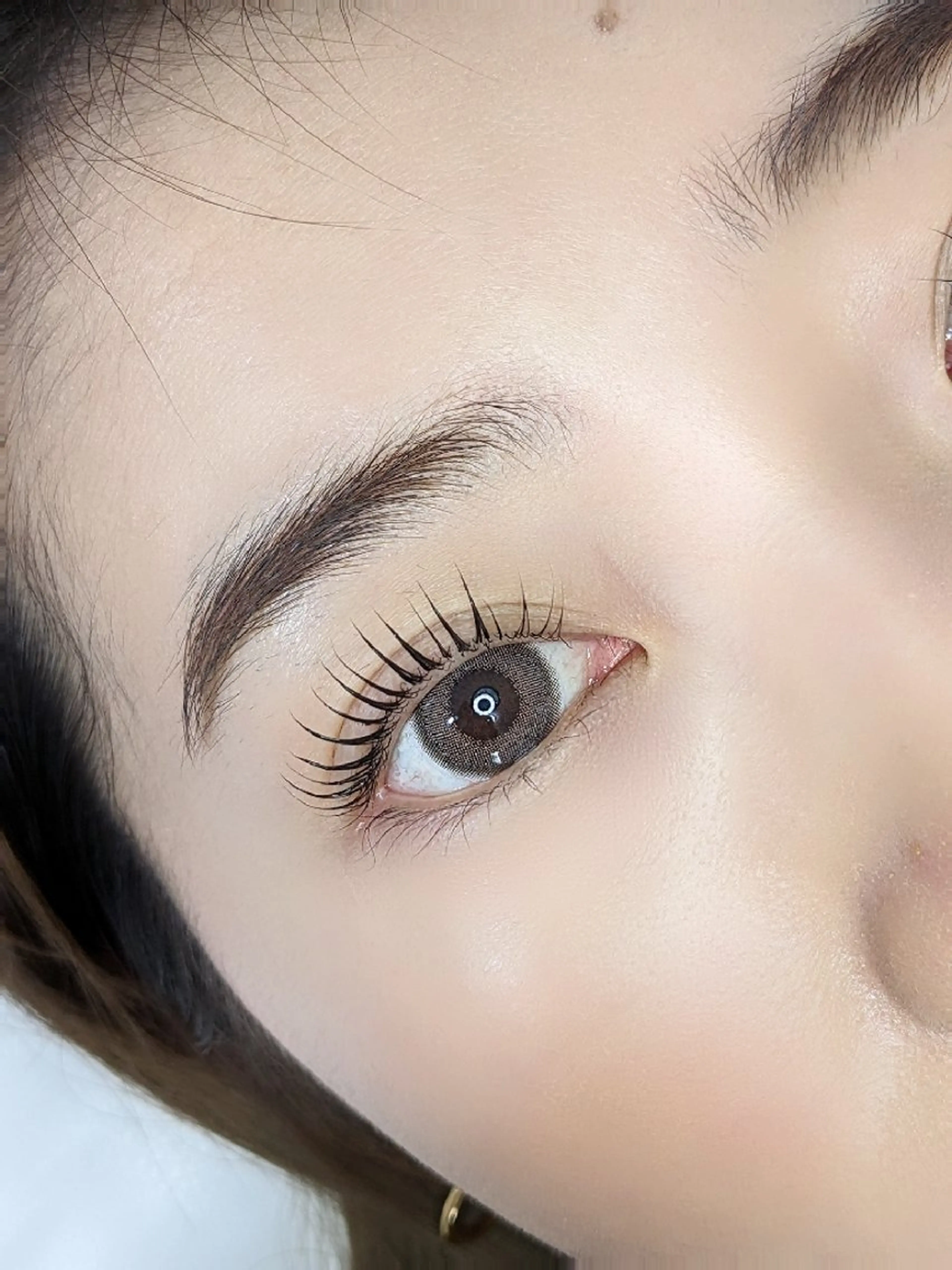 似合わせラッシュリフト(上)の写真