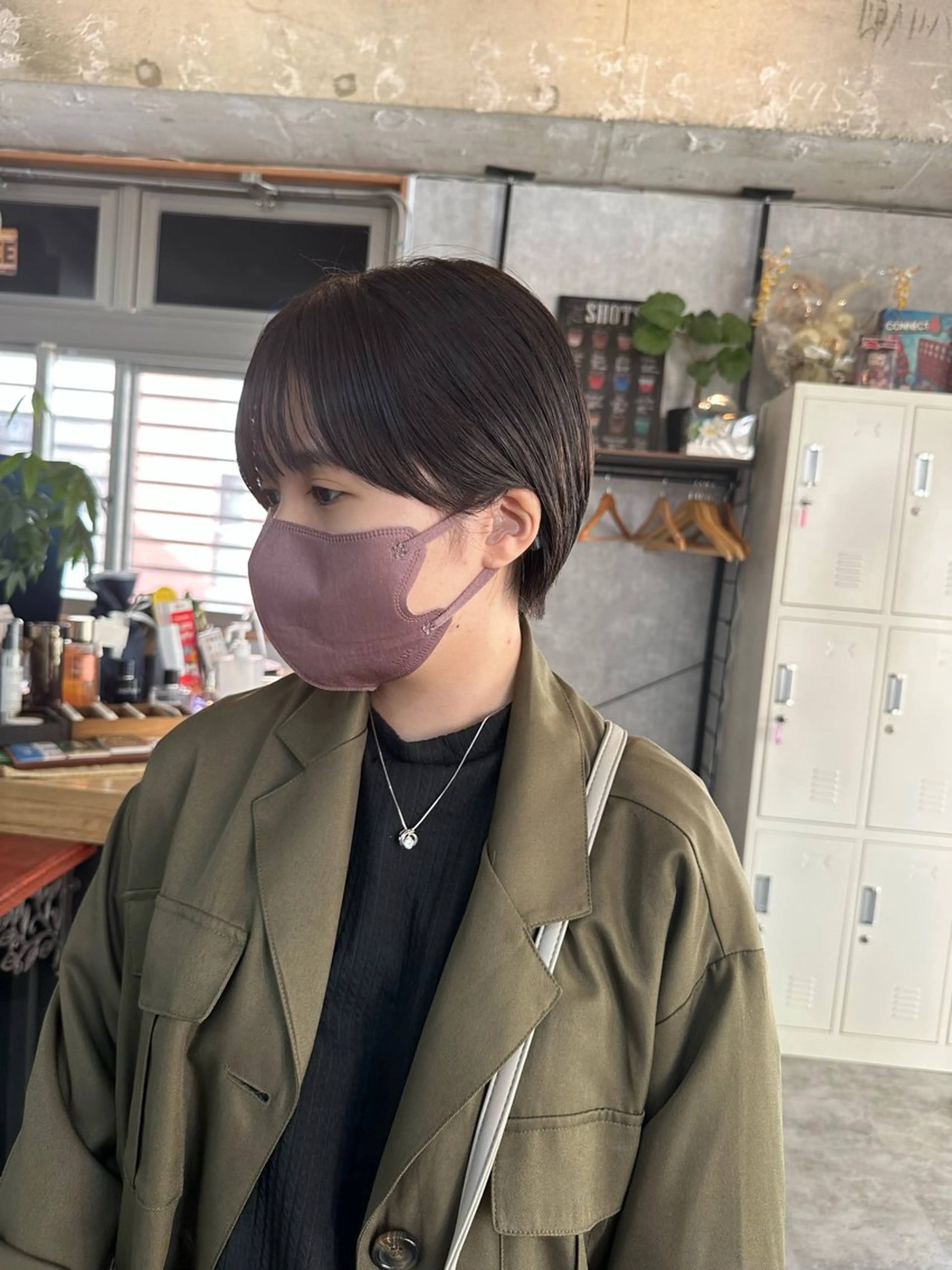 ショート 切りっぱなしボブ ショートボブ ハンサムショート 丸みショート ボブ モテ髪/ボブ/ショー ト/アダチフウトのヘアスタイル