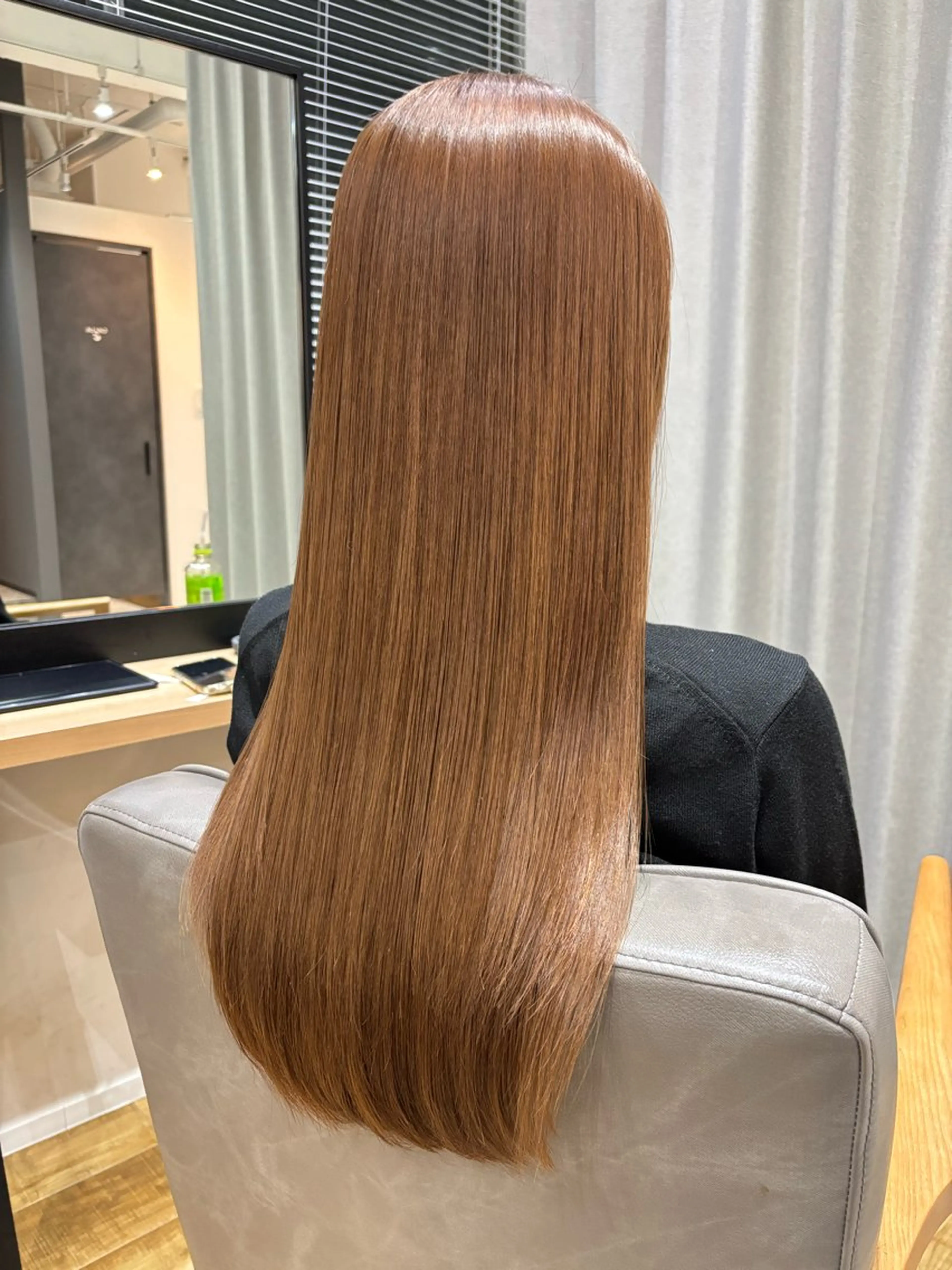 ロング カラー ベージュカラー 🤍美髪縮毛/髪質 改善/池上夏凜🤍のヘアスタイル