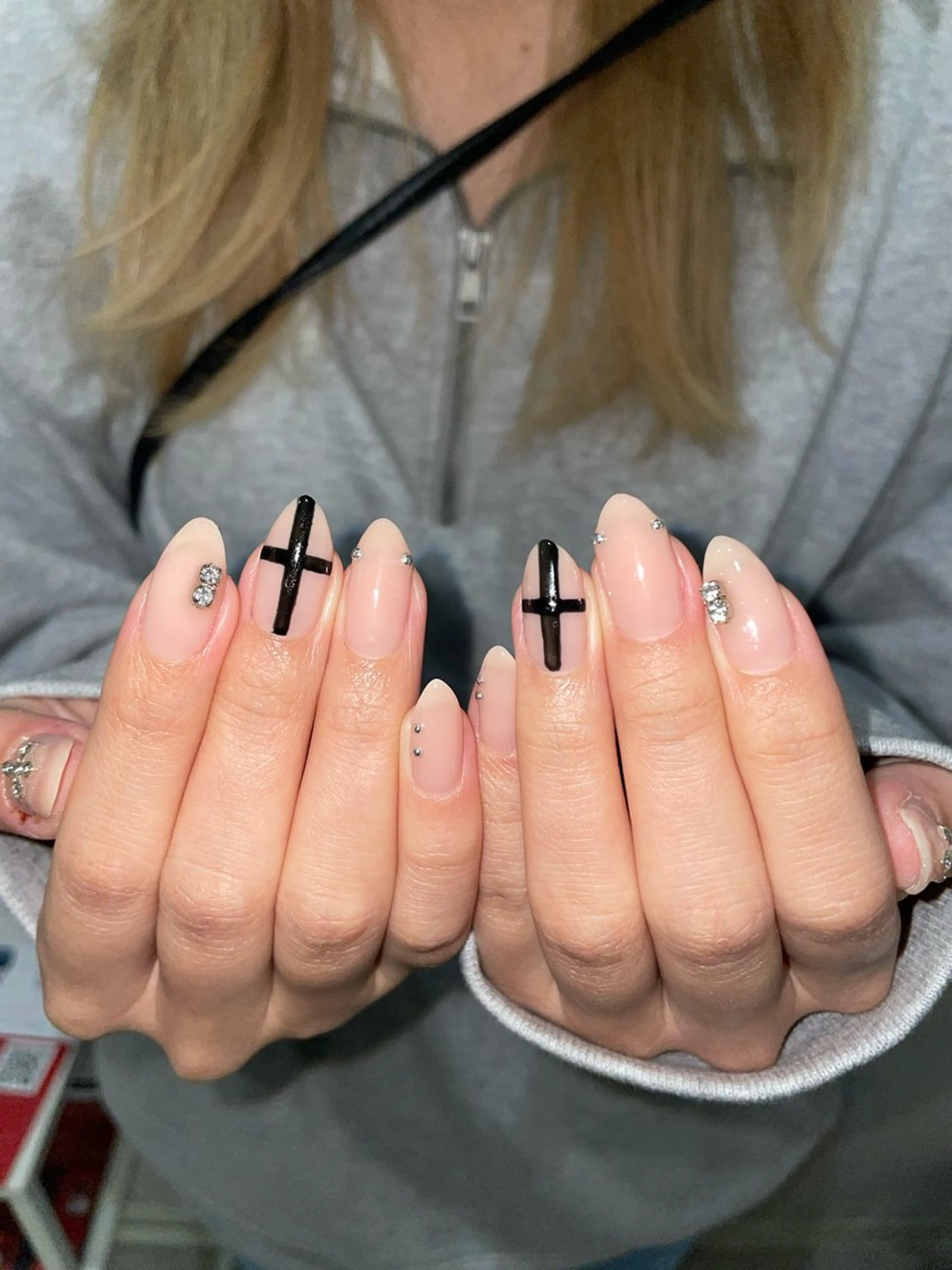 ネイル ハンドネイル うの 韓国ﾈｲﾙ໒꒱⋆⭒˚のネイルデザイン